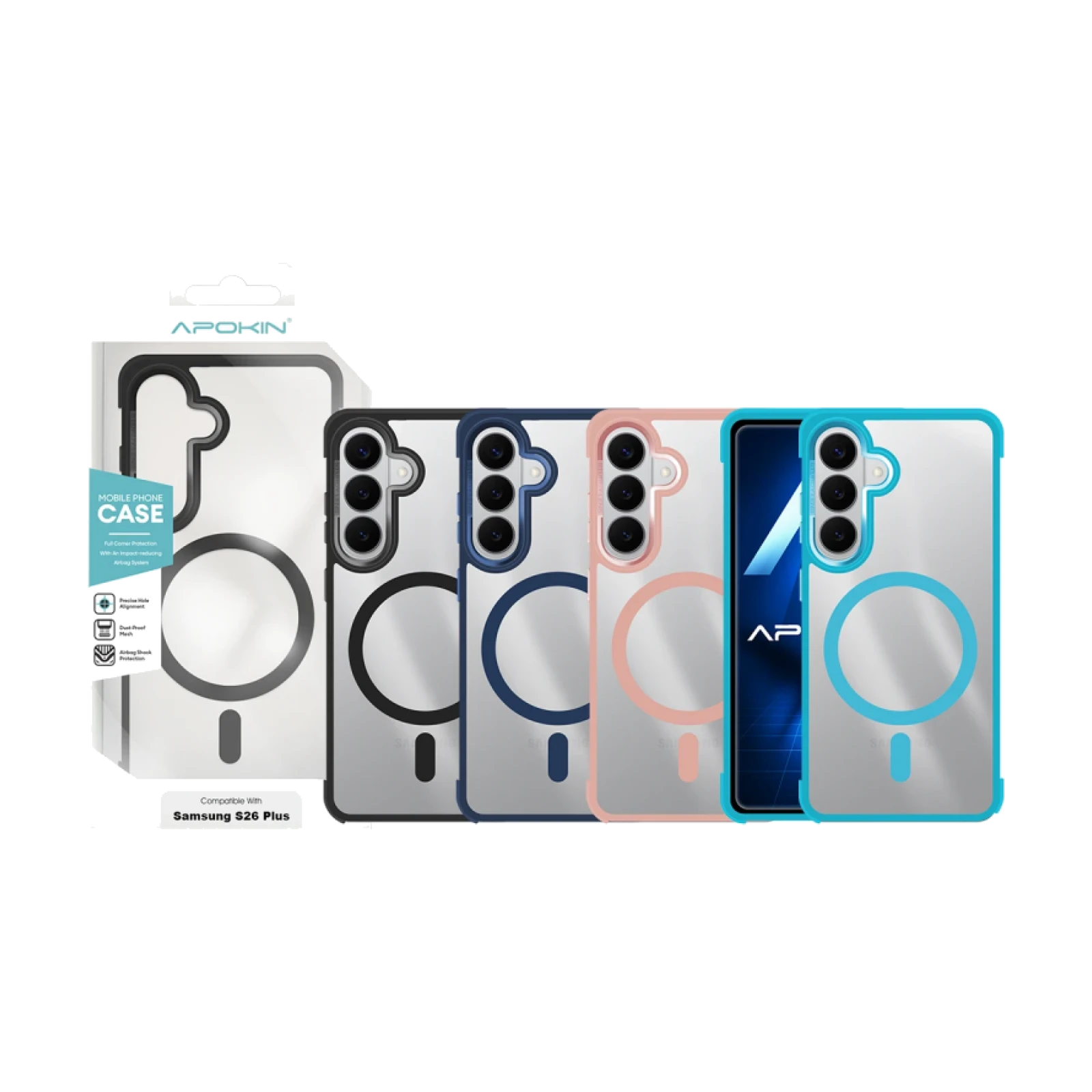 Funda Silicona Premium Magsafe Samsung S26 Plus