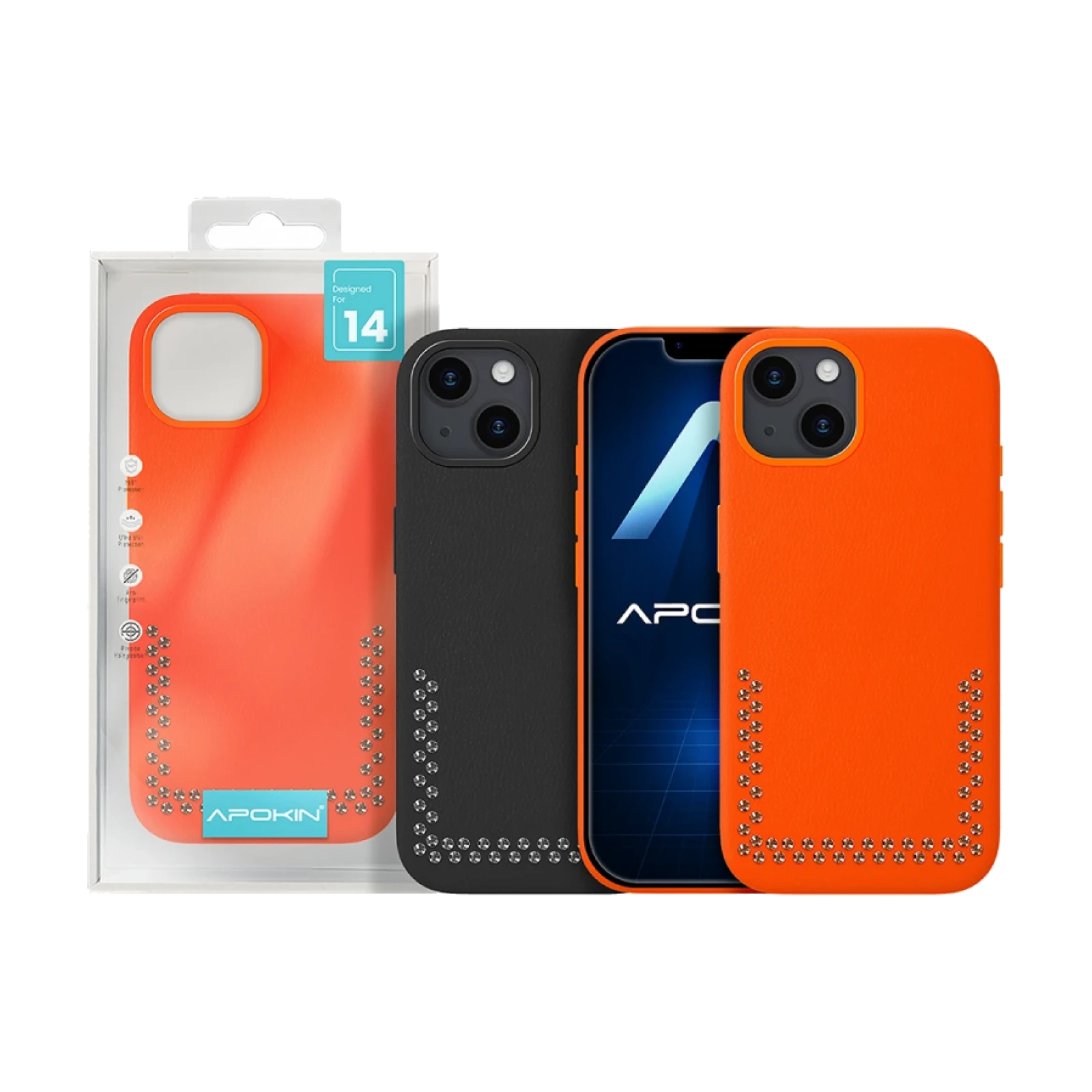 Funda Piel Vaquera iPhone 13/14