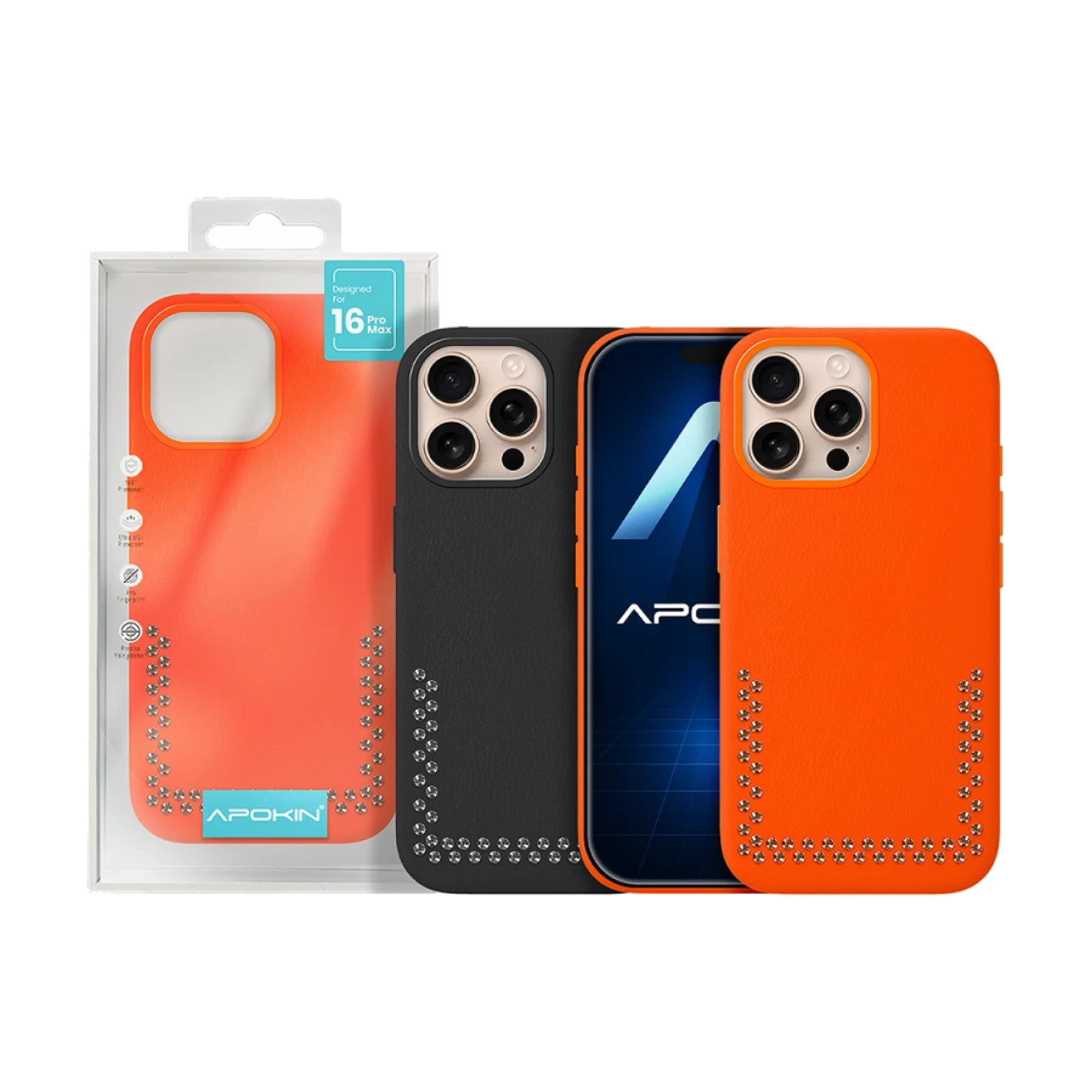 Funda Piel Vaquera iPhone 16 Pro Max