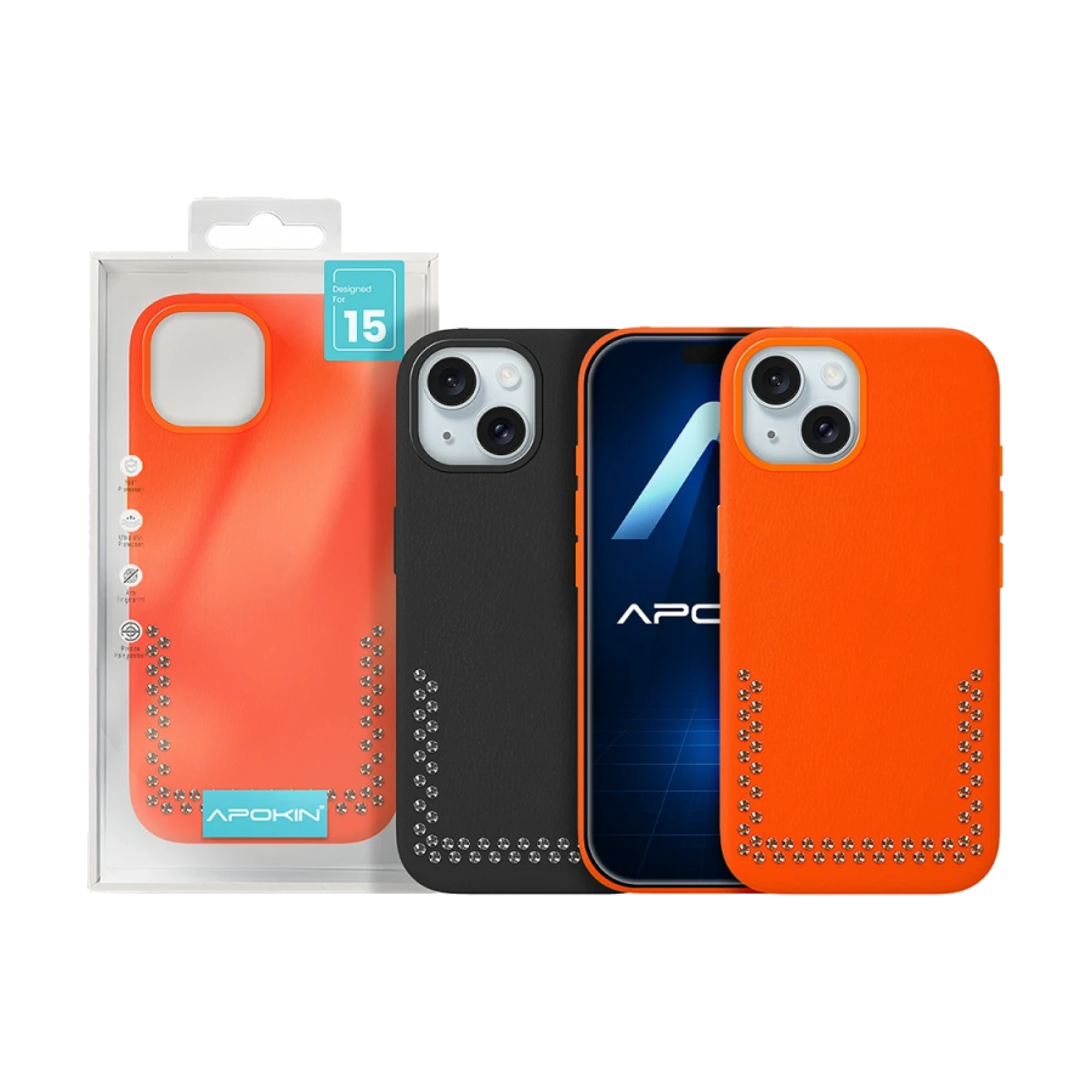 Funda Piel Vaquera iPhone 15