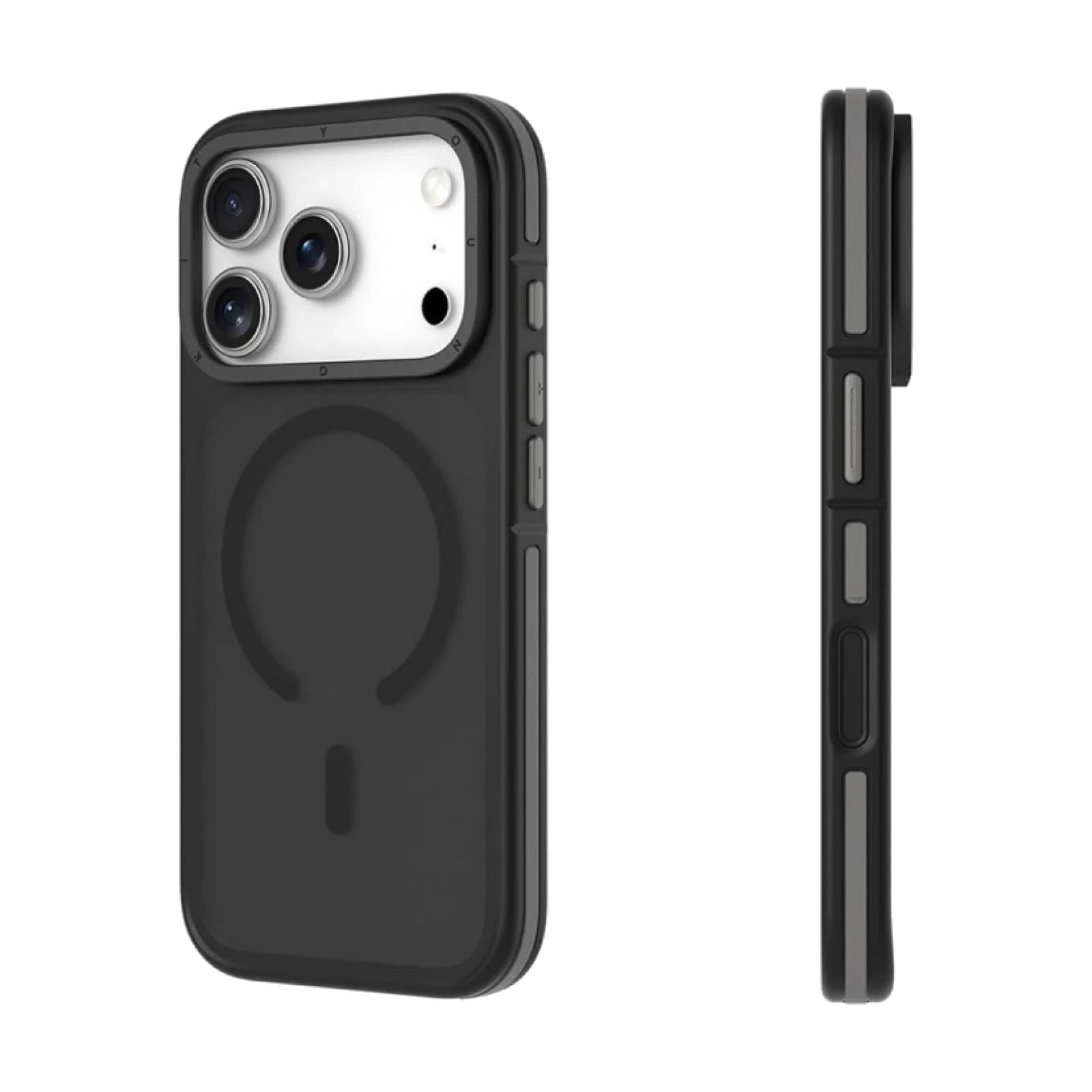 Funda Youngkit Rocky Sand iPhone 17 Pro / 18 Pro Negro