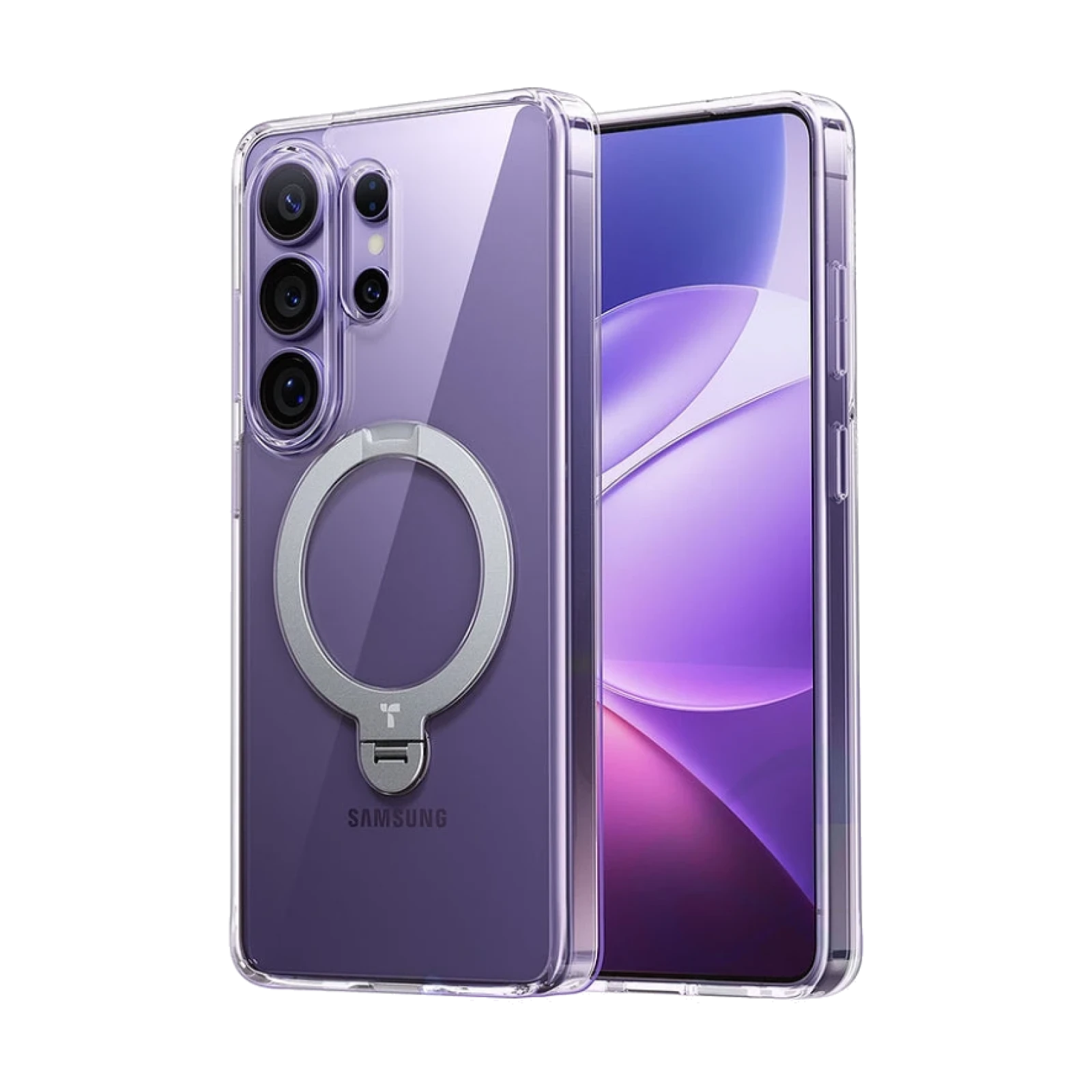 Funda Torras Samsung S26 ULTRA Ostand Spin Series TRANSPARENTE