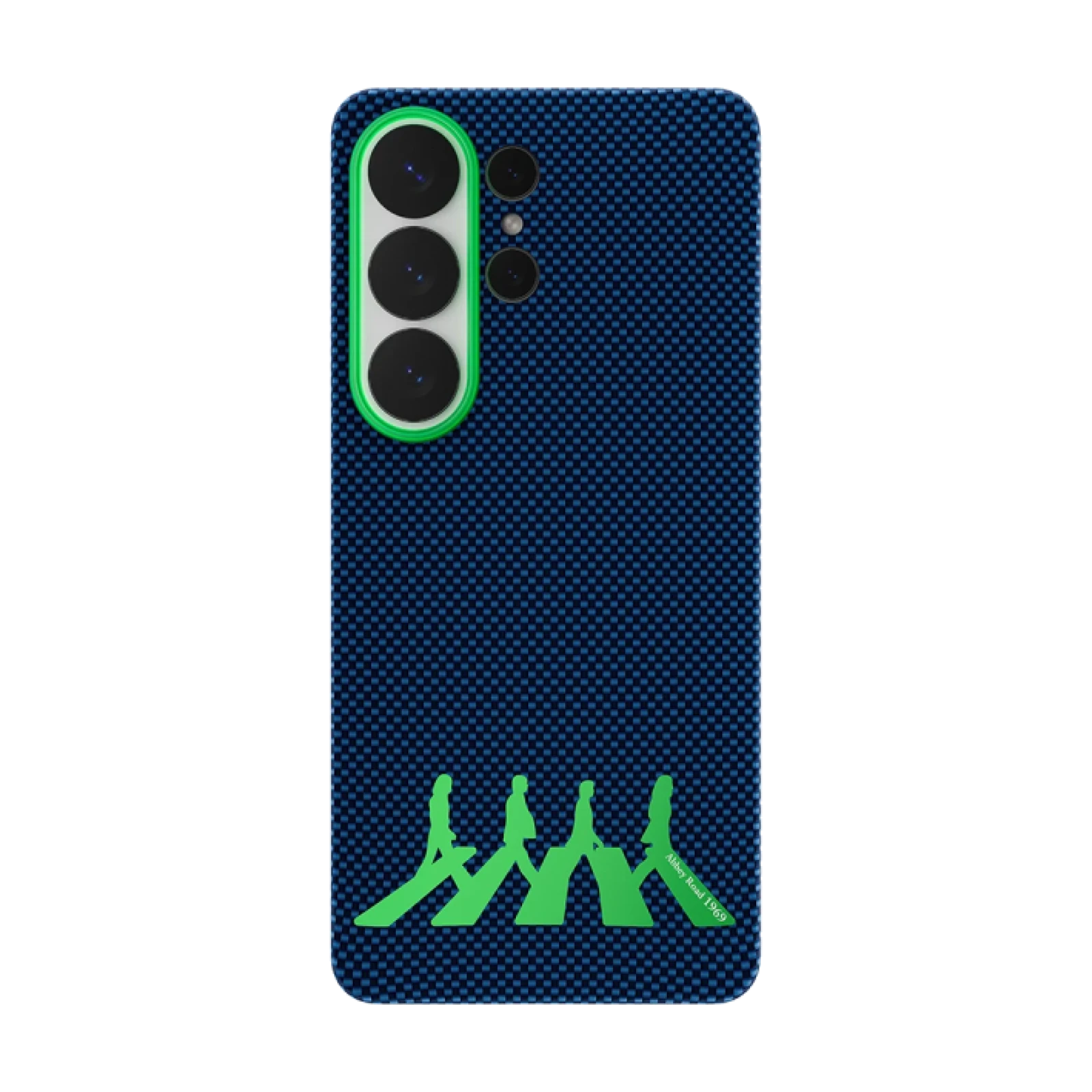 Funda AIRITY Abbey Road 1969 en fibra de aramida para Galaxy S26 Ultra - VERDE