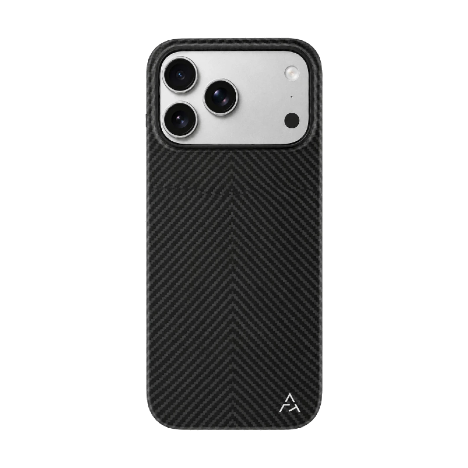 Funda AIRITY Serie Ink-Dark Eastern de fibra de aramida para IPHONE 17 PRO MAX / 18 PRO MAX Negro