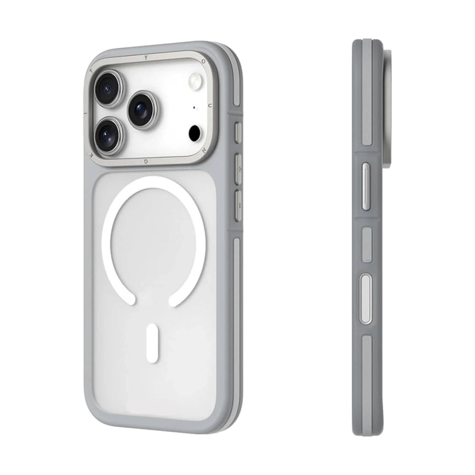 Funda Youngkit Rocky Sand iPhone 17 Pro Max / 18 Pro Max Blanco