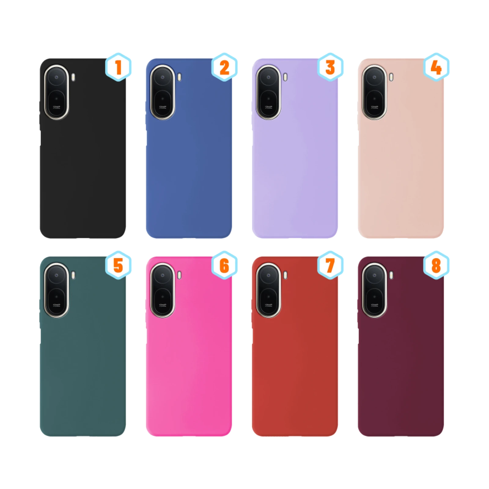 Funda Silicona Liquida Efecto Piel Xiaomi Redmi A7