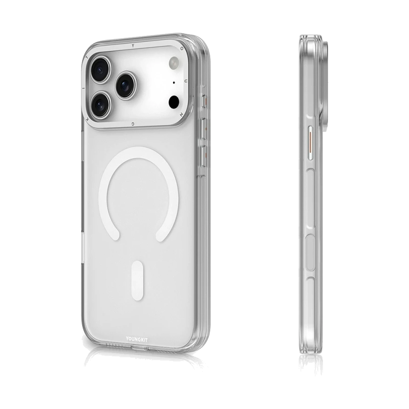 Funda Youngkit Crystal Shield para iPhone 17 Pro / 18 Pro Transparente