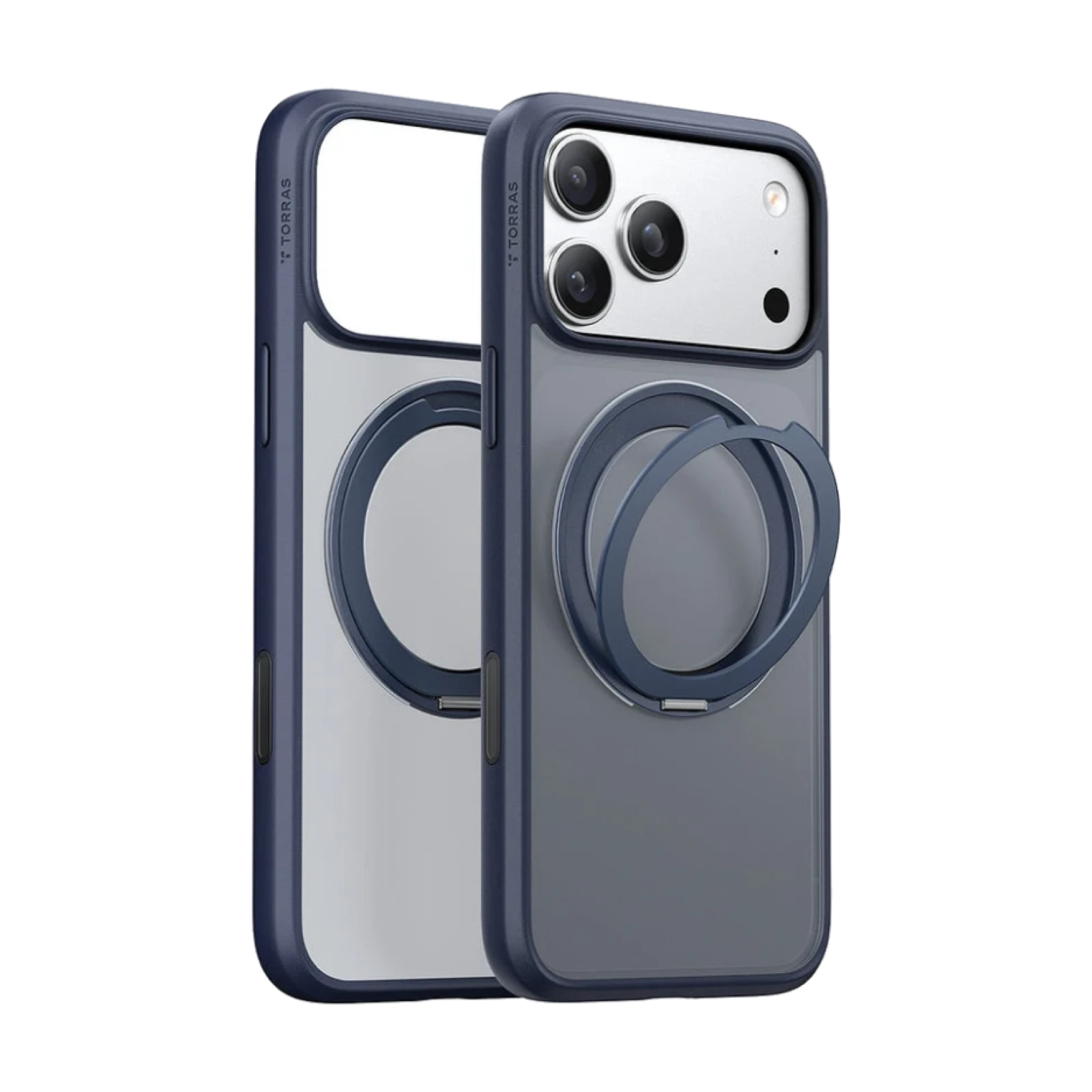 Funda Torras iPhone 17 Pro / 18 Pro Ostand Pro Series AZUL MARINO