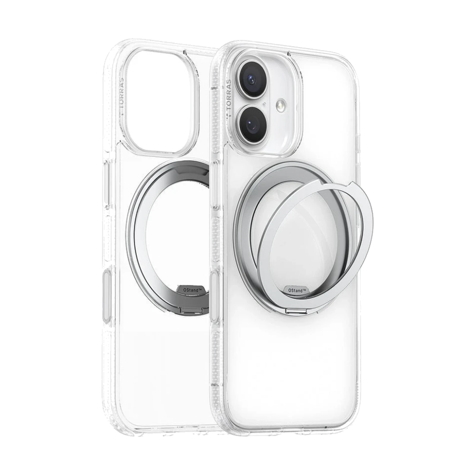 Funda Torras para iPhone 17 Ostand R Fitness Series TRANSPARENTE