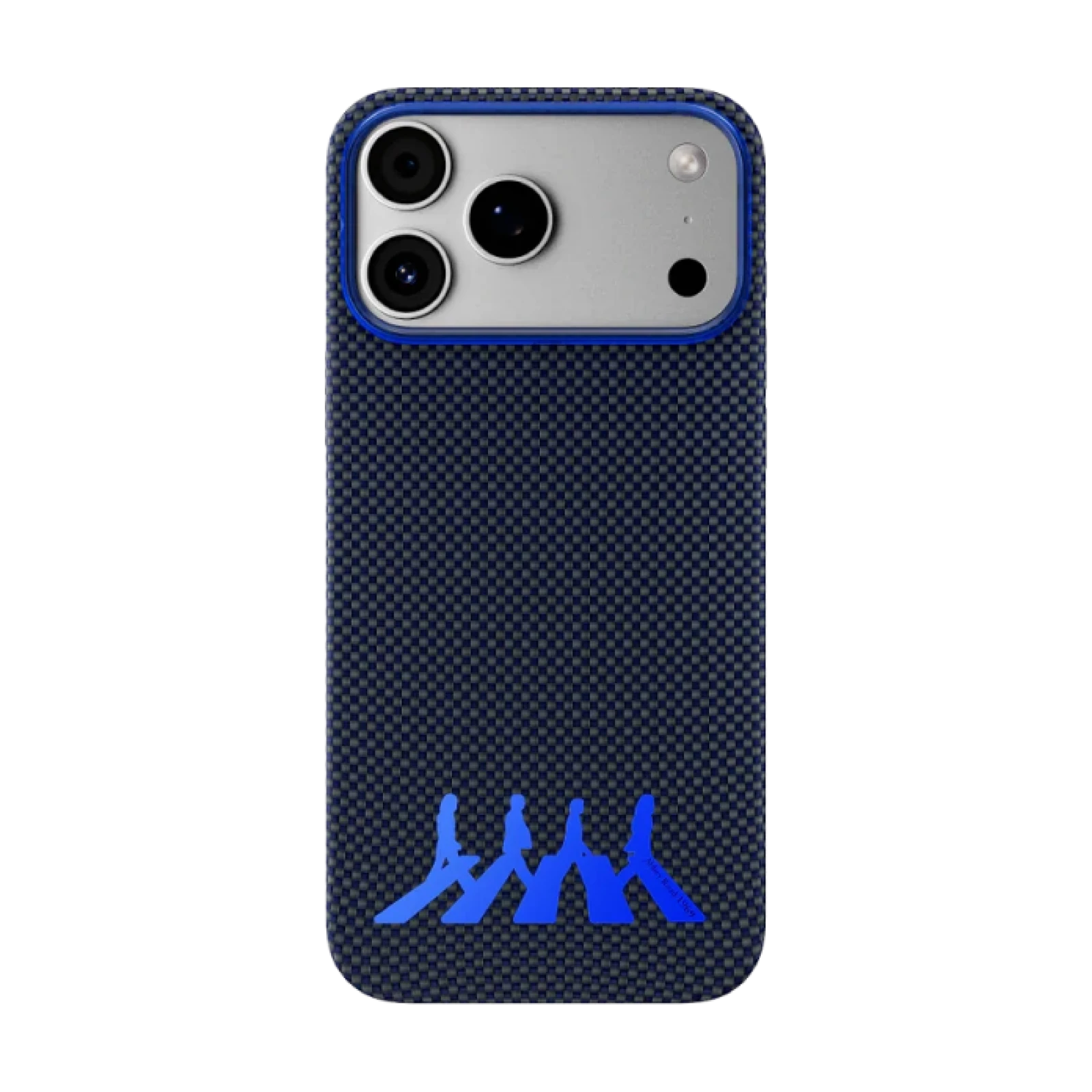 Funda AIRITY Abbey Road 1969 en fibra de aramida para IPHONE 17 PRO MAX / 18 PRO MAX - AZUL