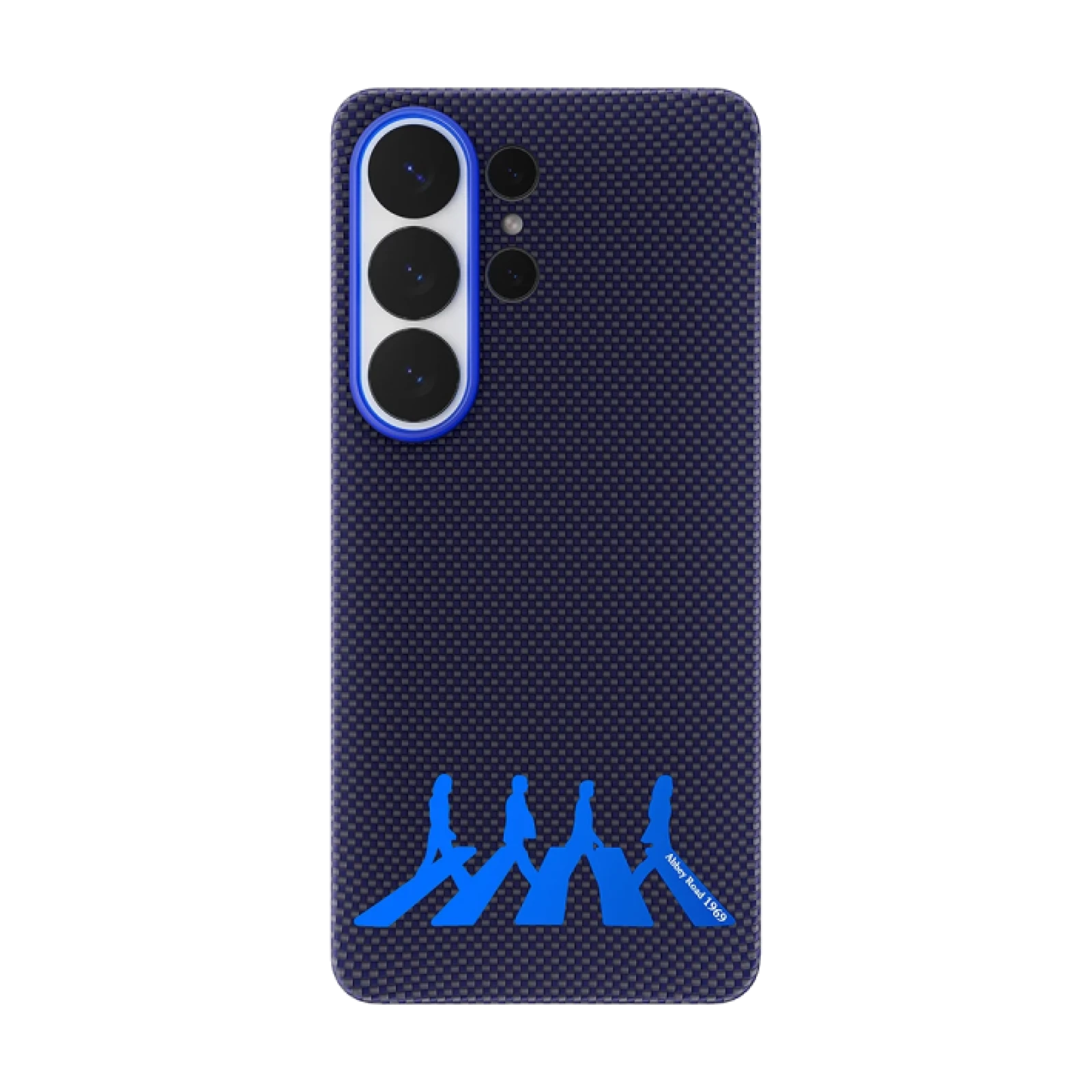 Funda AIRITY Abbey Road 1969 en fibra de aramida para Galaxy S26 Ultra - AZUL