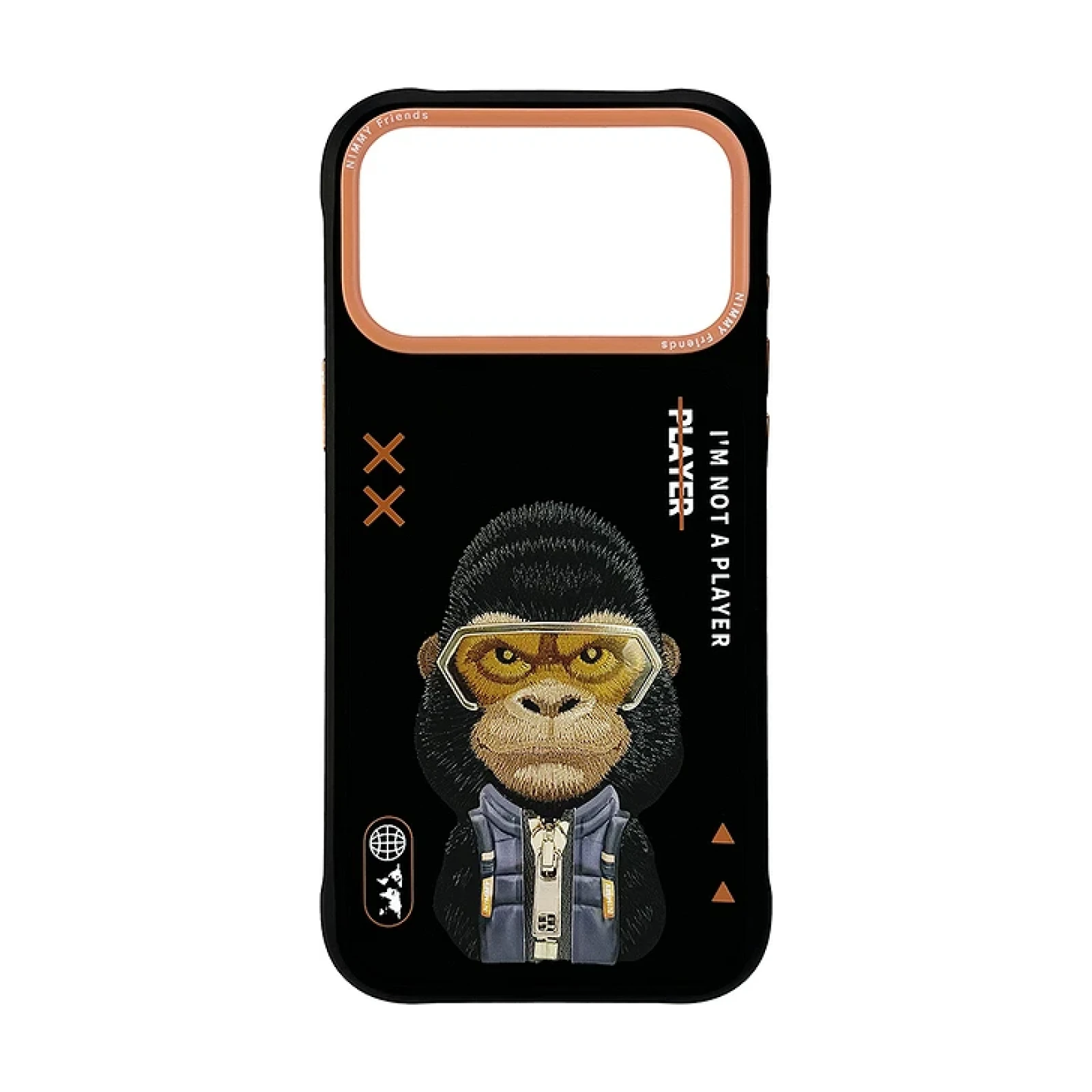 Funda Nimmy Friends Cool and Cute 2.0 Series bordada para IPHONE 17 Gorila