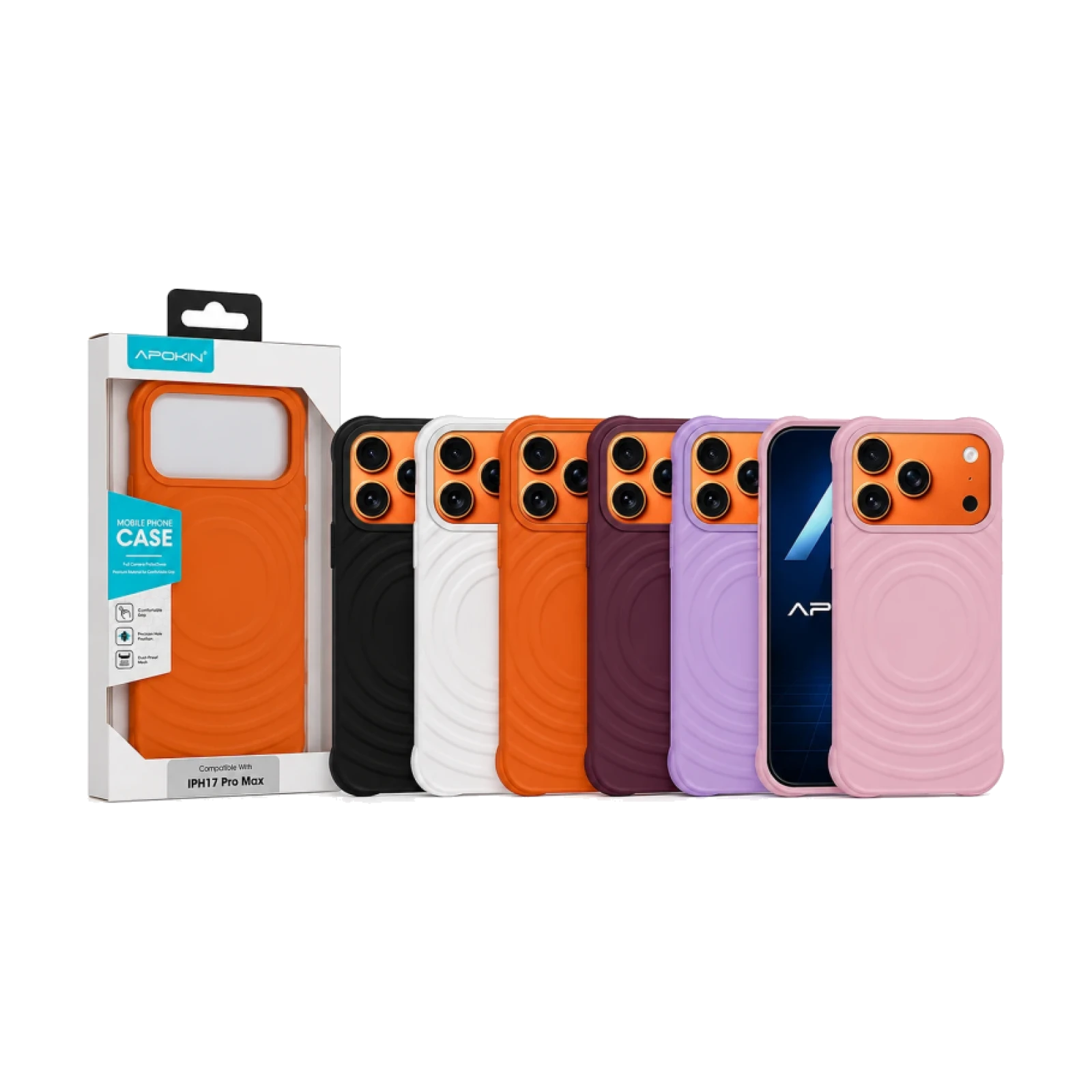 Funda Ripple con Magsafe & Esquinas Reforzadas para iPhone 17 Pro Max / 18 Pro Max