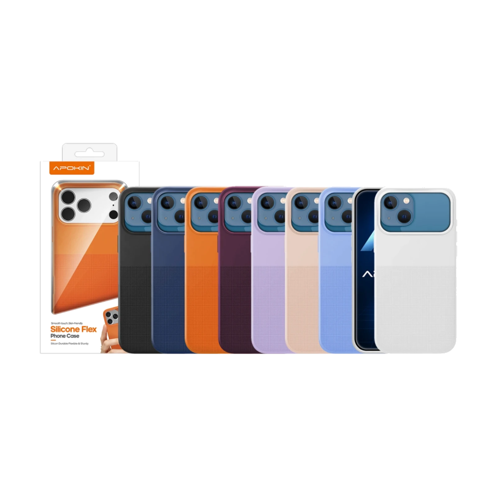 Funda Silicone Flex para iPhone 13/14/15/16