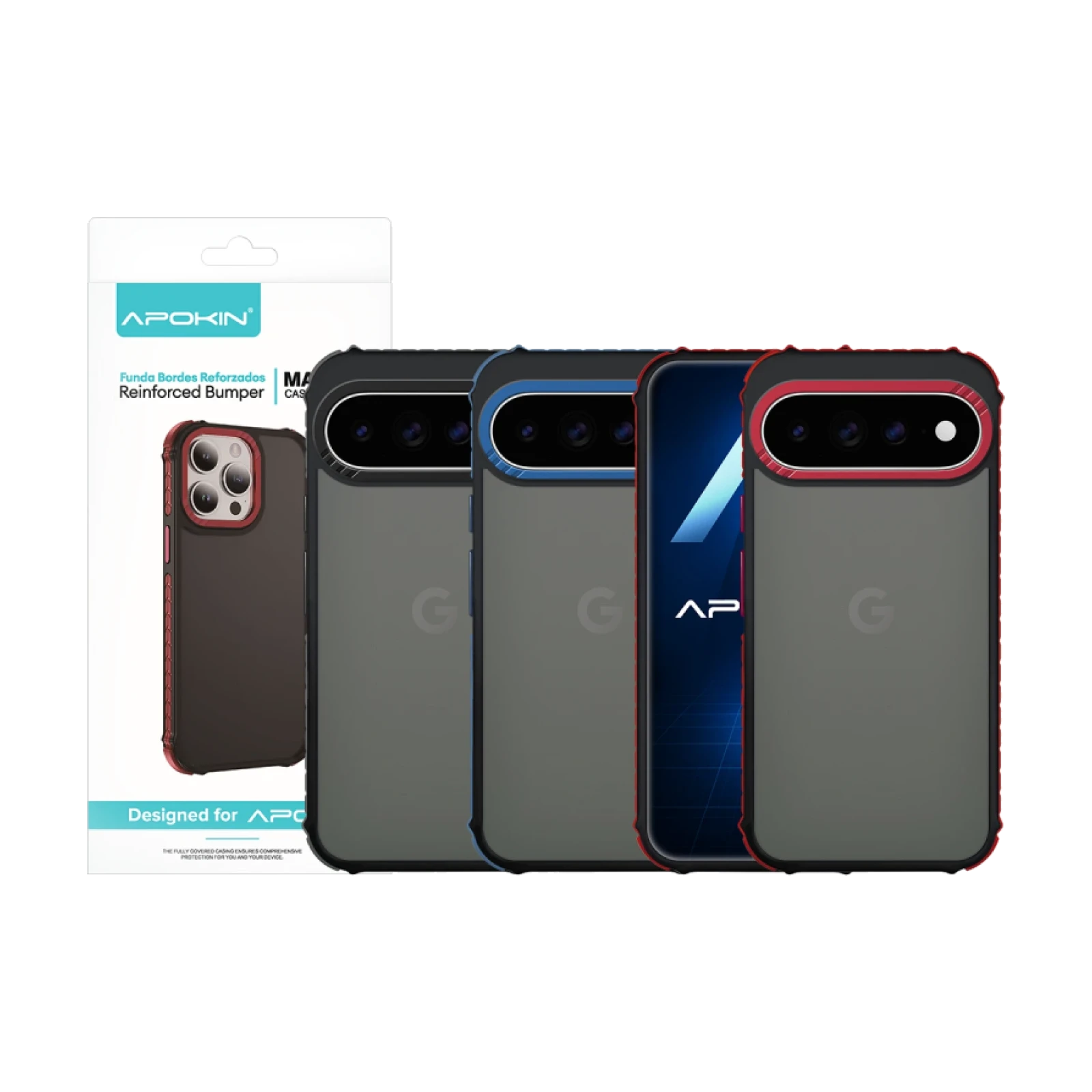 Funda Smoked Rock Apokin Pixel 11/11 Pro