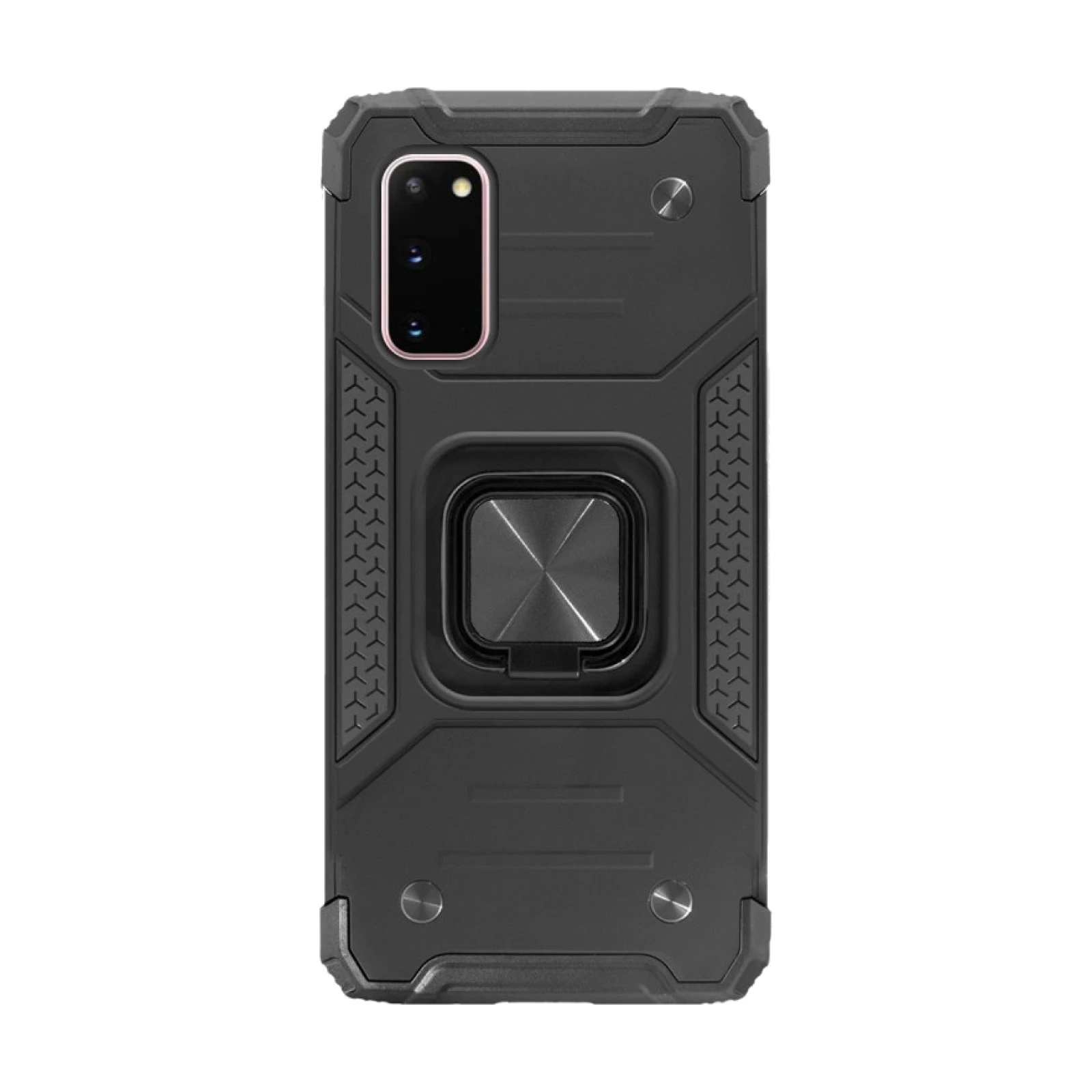 Funda Antigolpe Armor-Case Samsung Galaxy S21-FE con Imán y Soporte de Anilla 360