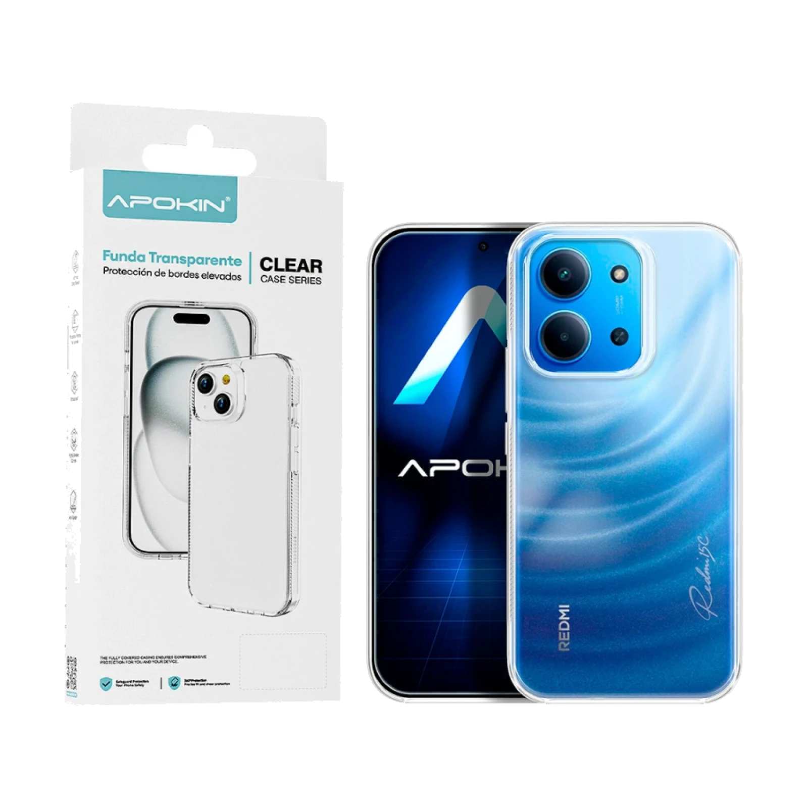 Funda Transparente ABR Antigolpe Premium Xiaomi 17 Pro Max