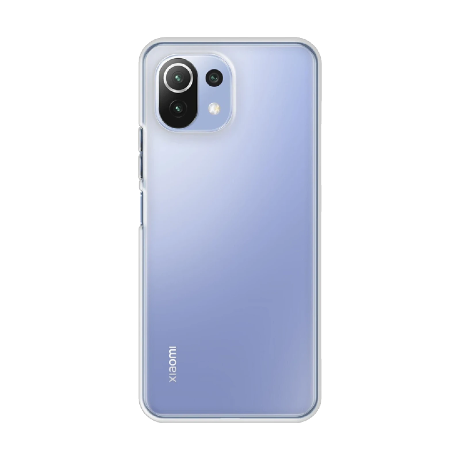 Funda Silicona Xiaomi Mi 11 Lite Transparente 2.0MM Extra Grosor