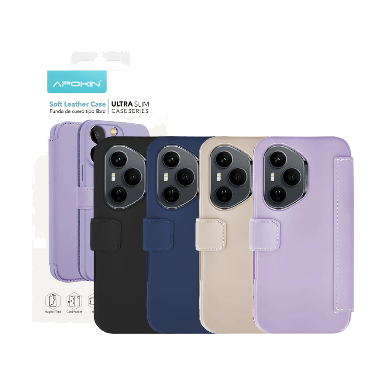 Funda de Tapa Silicona Suave para Honor 400 Smart