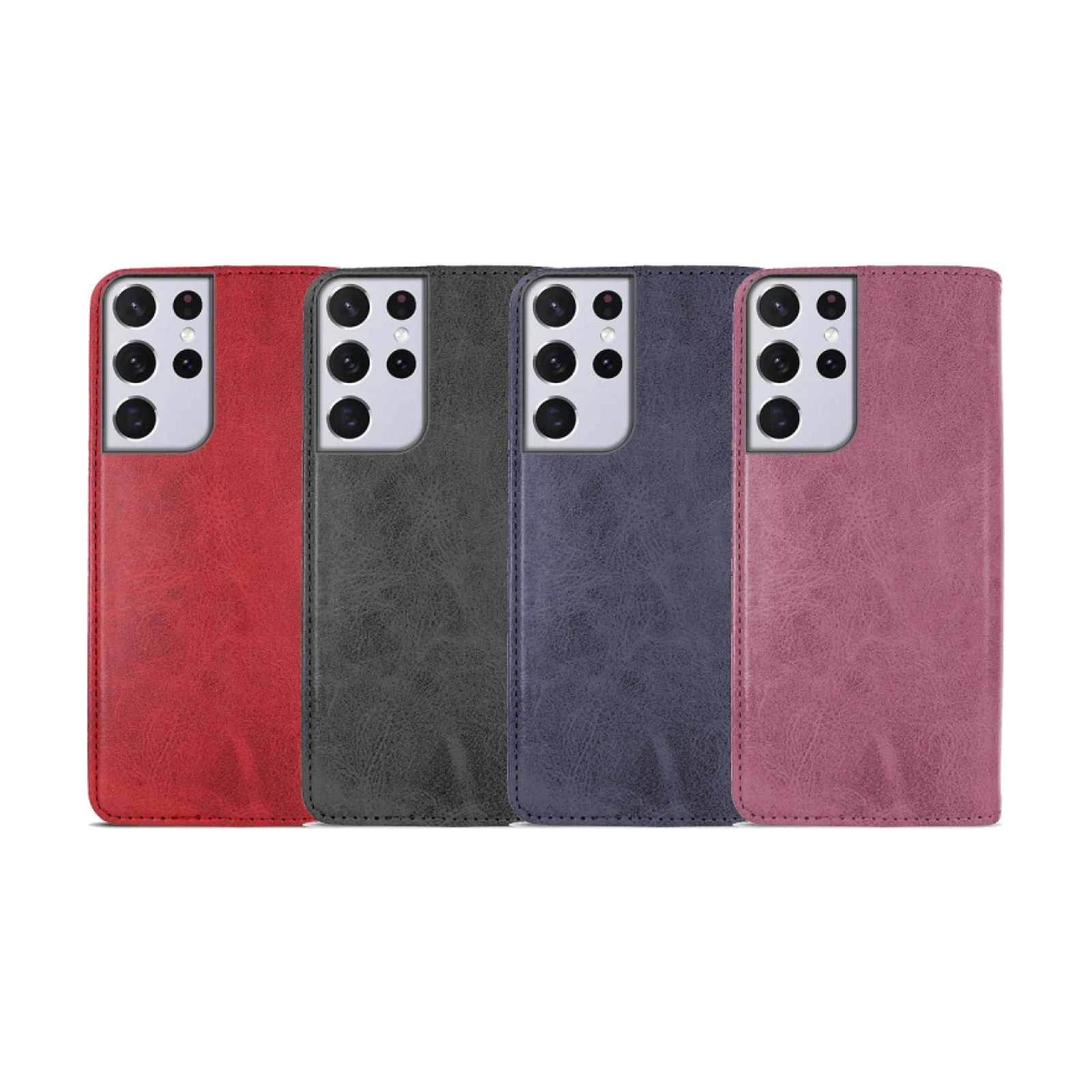 Funda Tapa con Tarjetero Samsung Galaxy S21 Ultra Polipiel