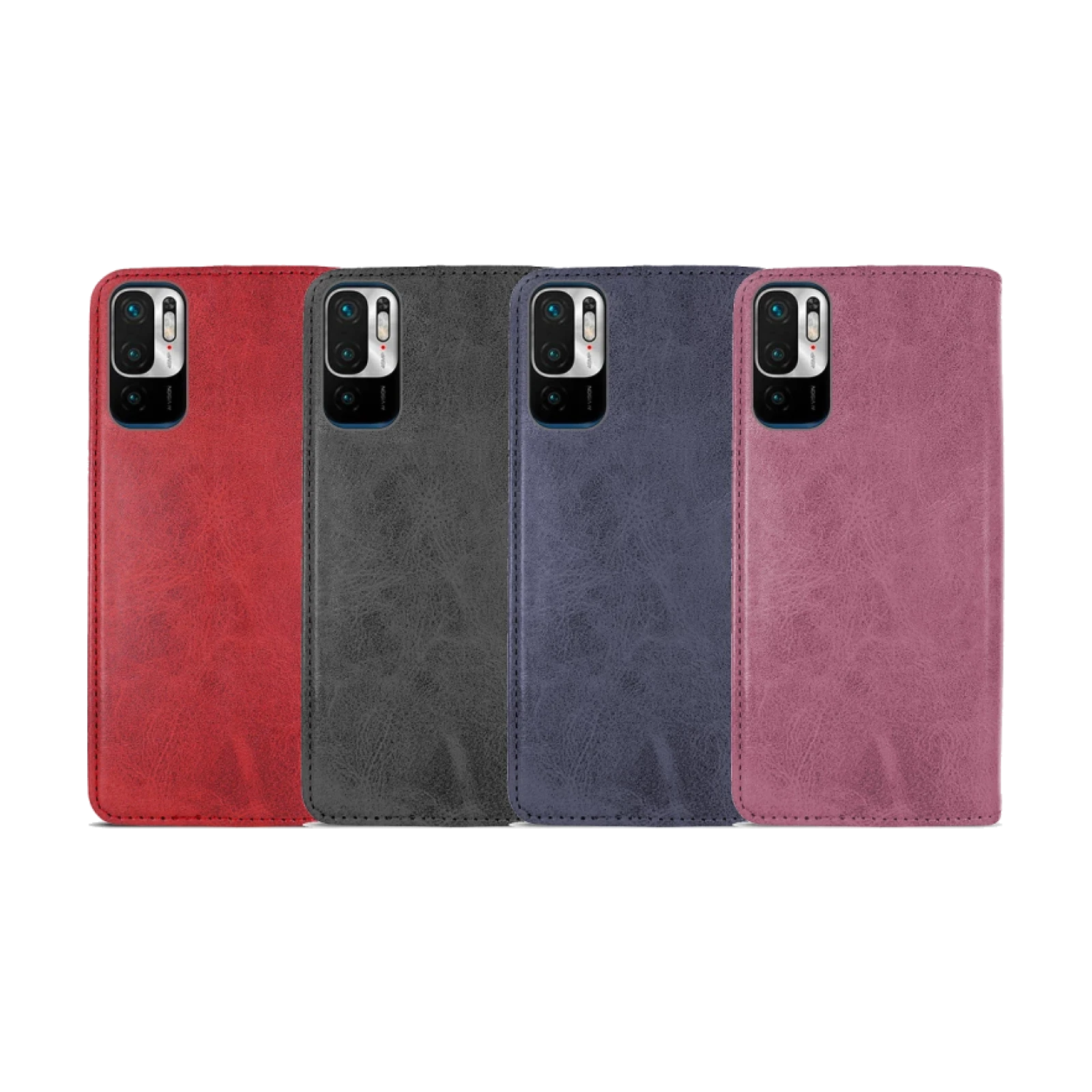 Funda Tapa con Tarjetero Xiaomi Redmi Note 10 5G/Poco M3 Pro Polipiel