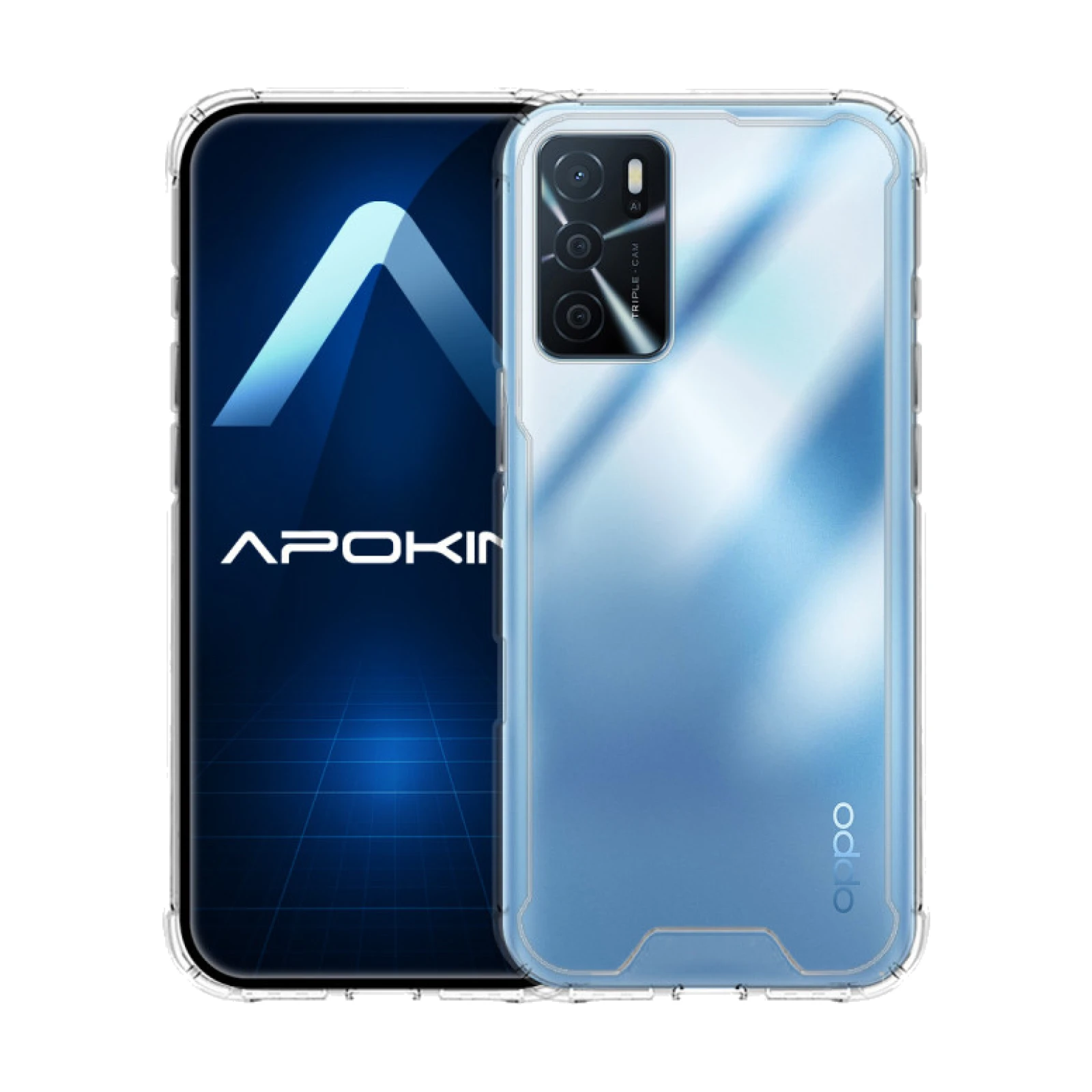 Funda Transparente Oppo A16 / A55 5G / A54S Antigolpe Premium