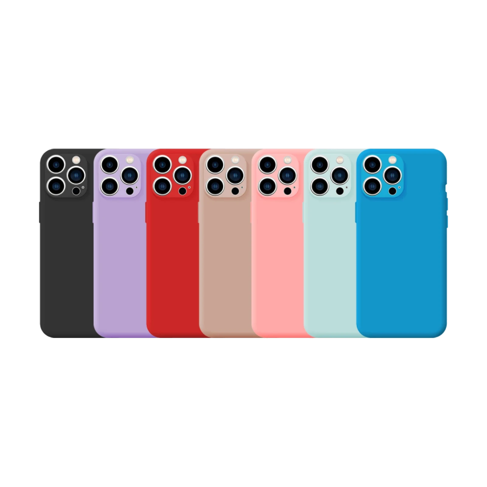 Funda Silicona Suave iPhone 13 Pro Max