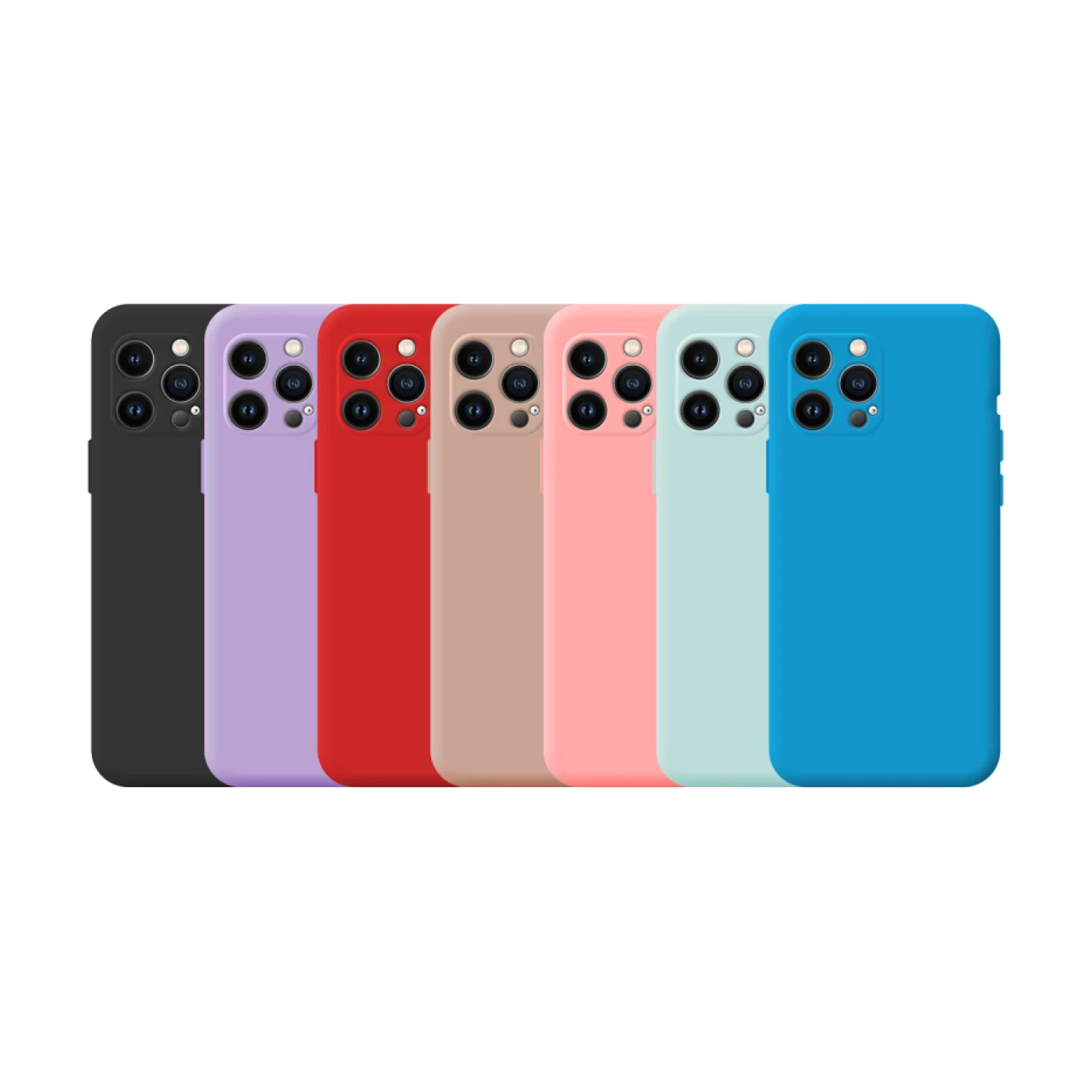 Funda Silicona Suave iPhone 13 Pro