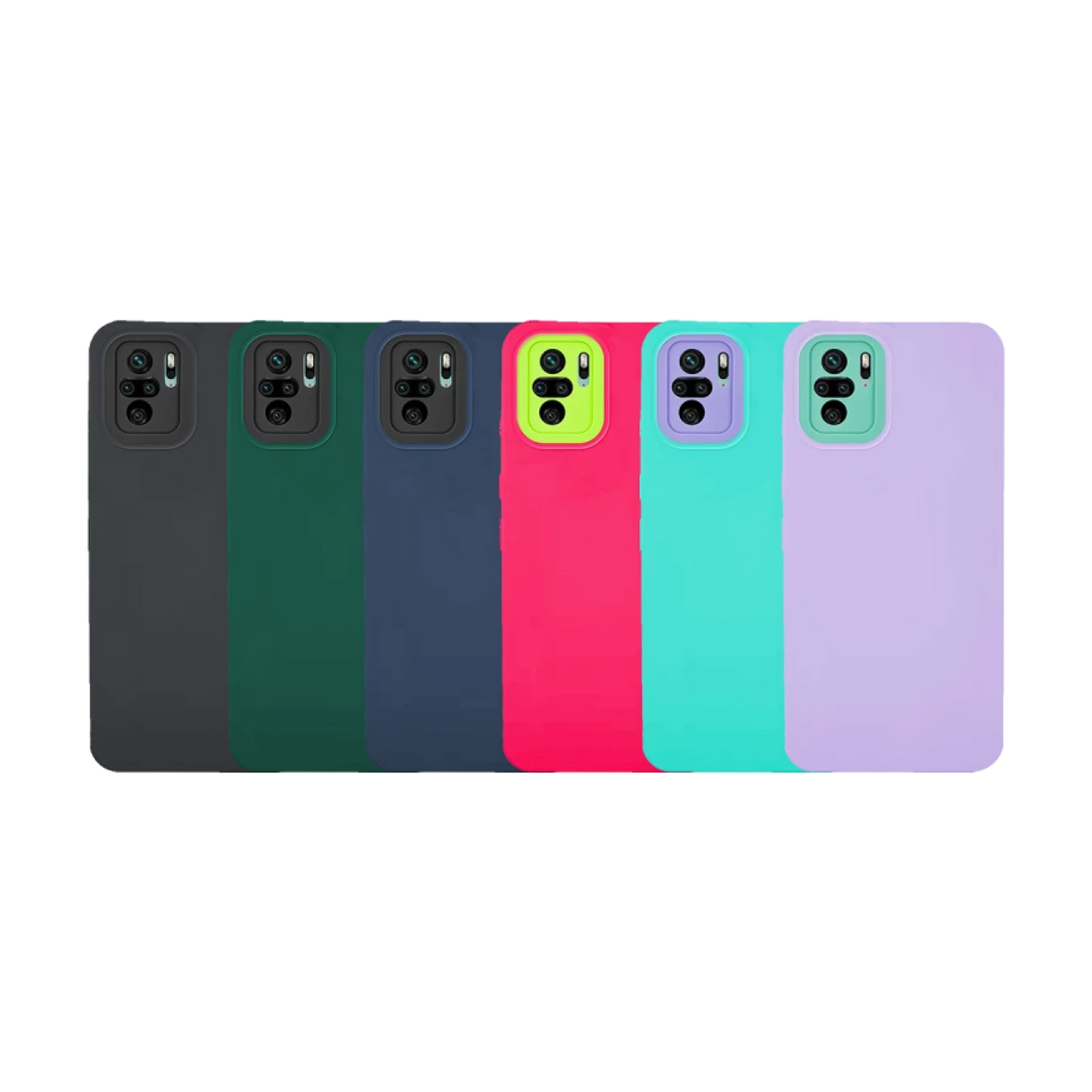 Funda Silicona Xiaomi Redmi Note 10/10S con Cámara 5D