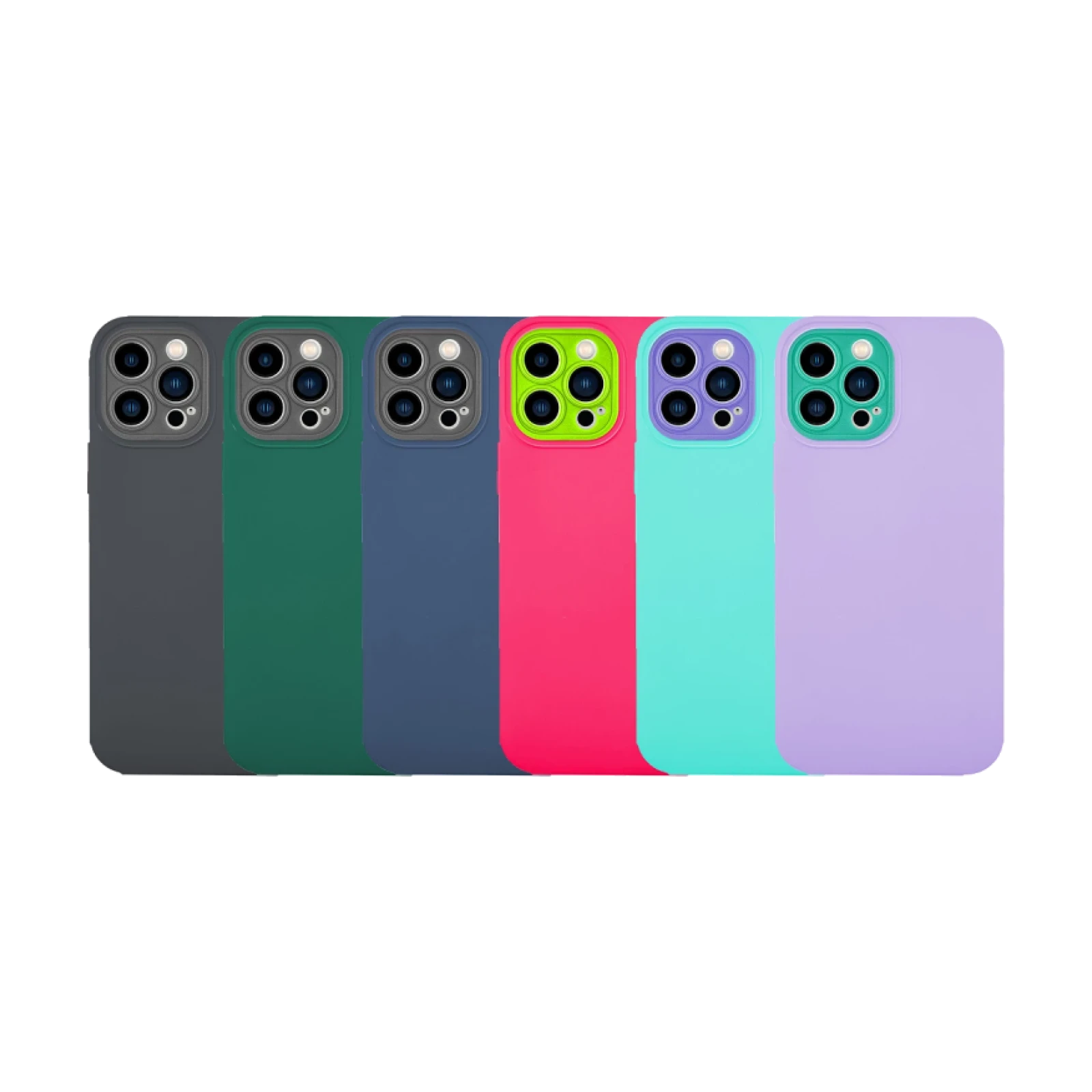 Funda Silicona iPhone 13 Pro con Cámara 5D