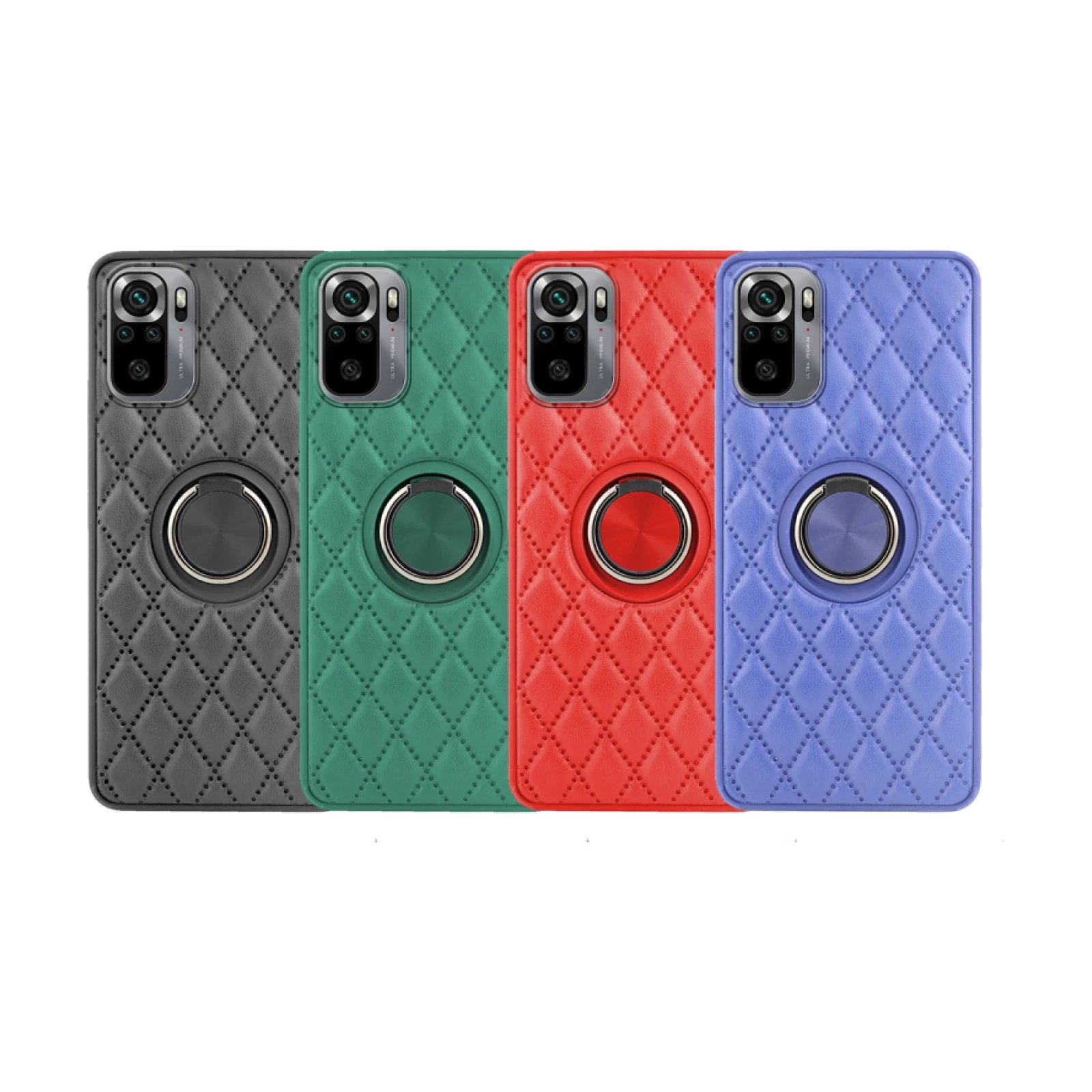 Funda Chamel Xiaomi Redmi Note 10/10S Imán con soporte Smoked Piel 4 Color
