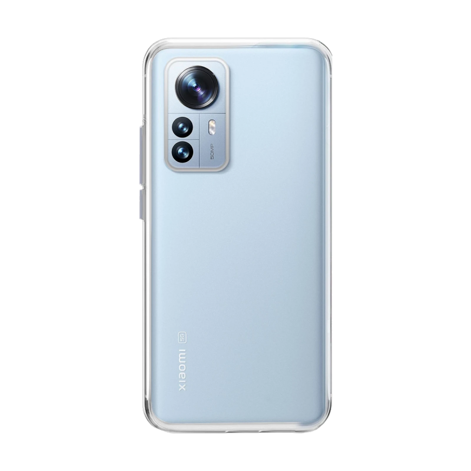 Funda Silicona Xiaomi Mi 12 Pro Transparente 2.0MM Extra Grosor