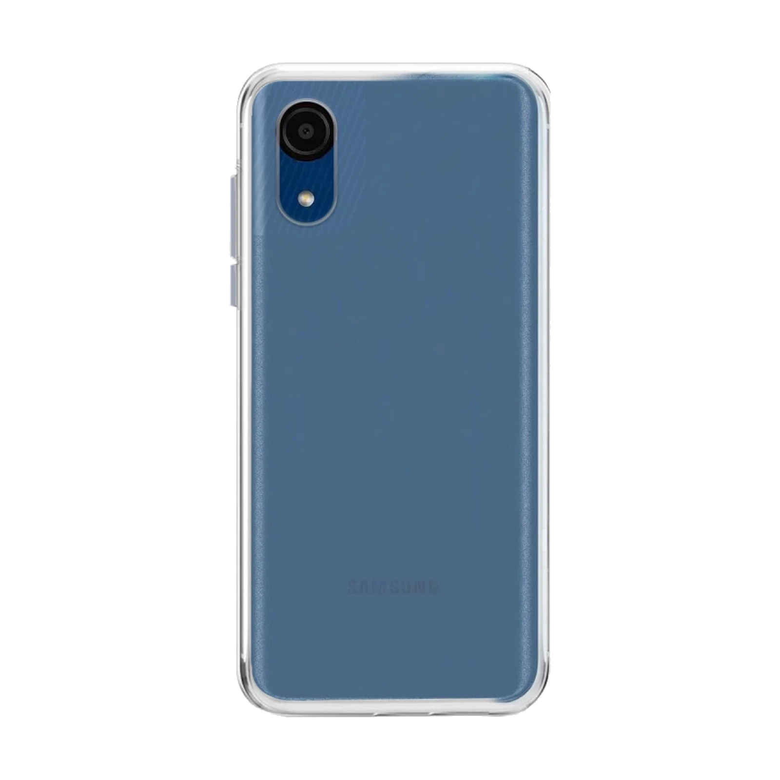 Funda Silicona Samsung Galaxy A03 Core Transparente 2.0MM Extra Groso