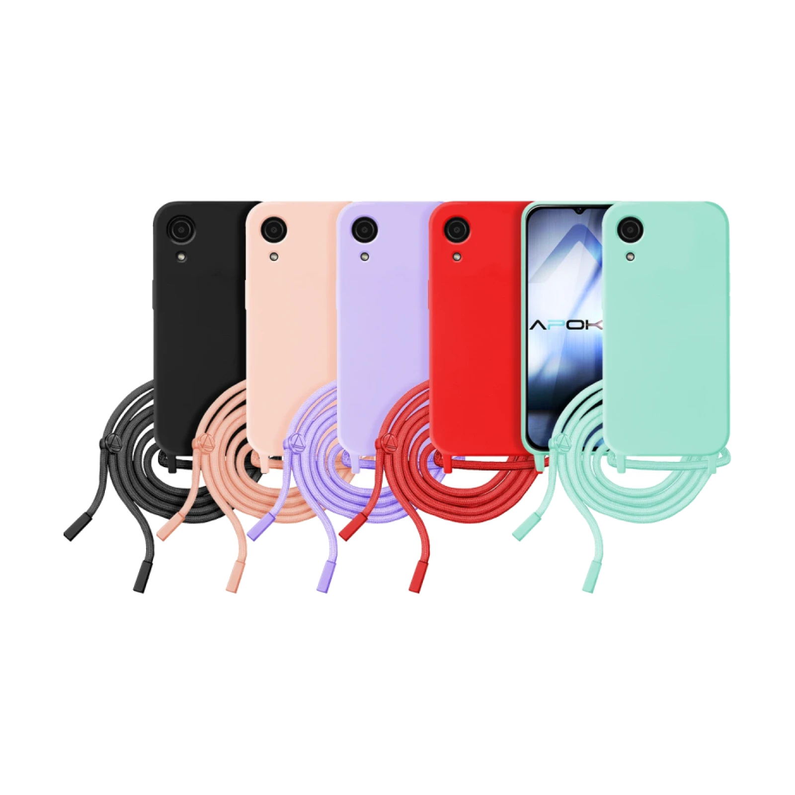 Funda suave con Cordon Samsung Galaxy A03 Core