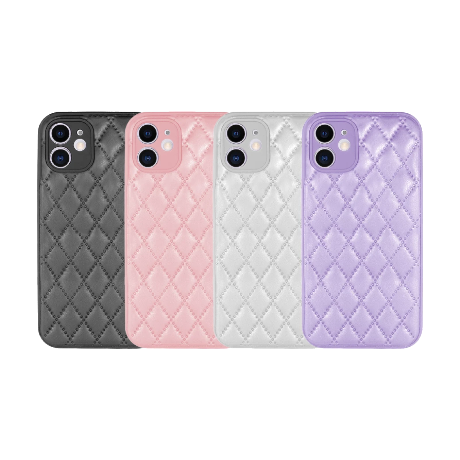 Funda Smoked Chamel iPhone 11 Piel 4 Color