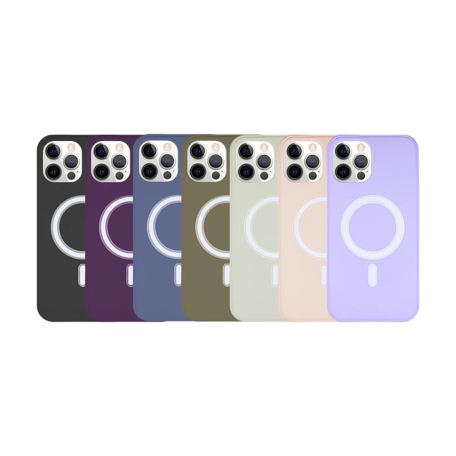 Funda Premium Magsafe de Silicona para iPhone 12 Pro Max