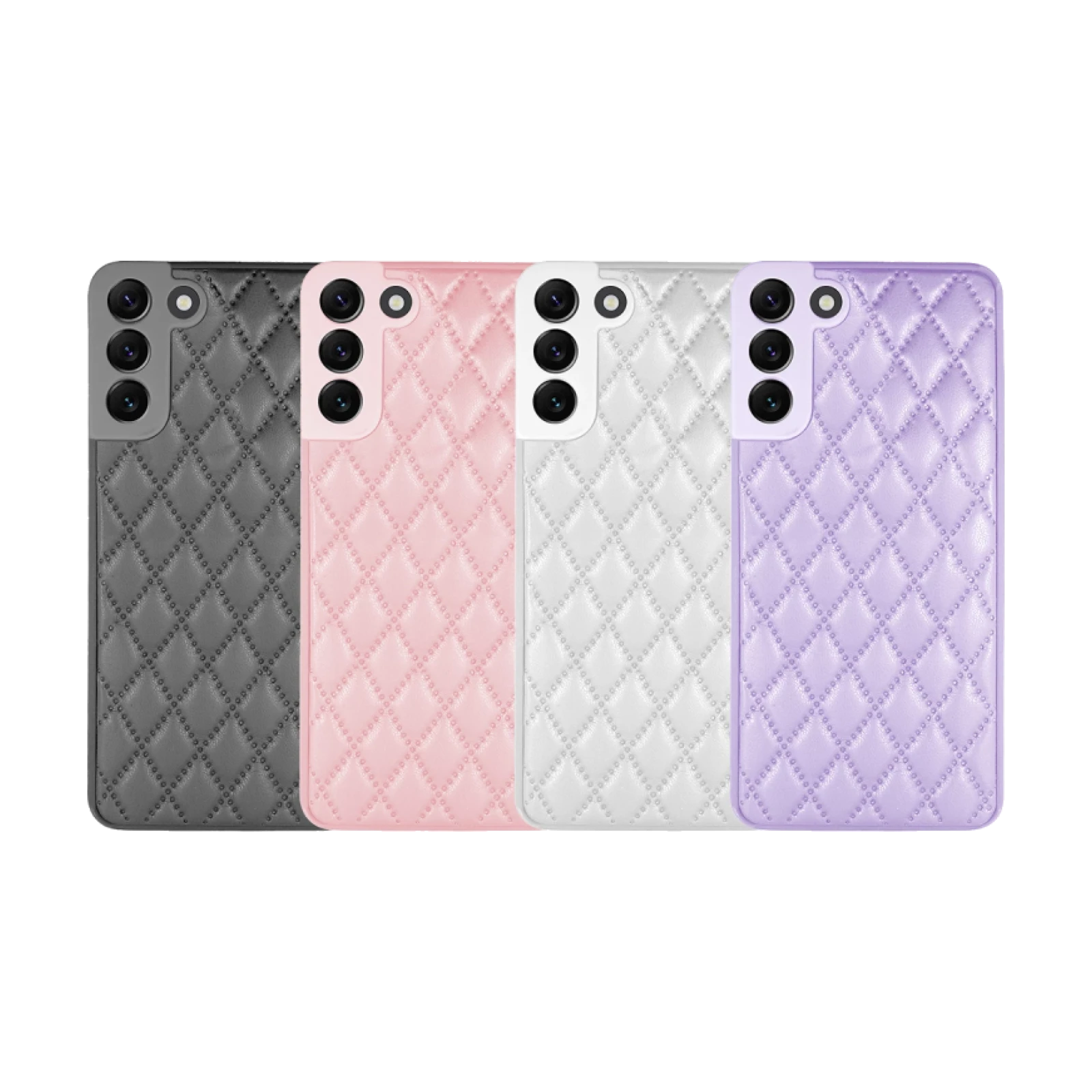 Funda Smoked Chamel Samsung Galaxy S22 Piel 4 Color