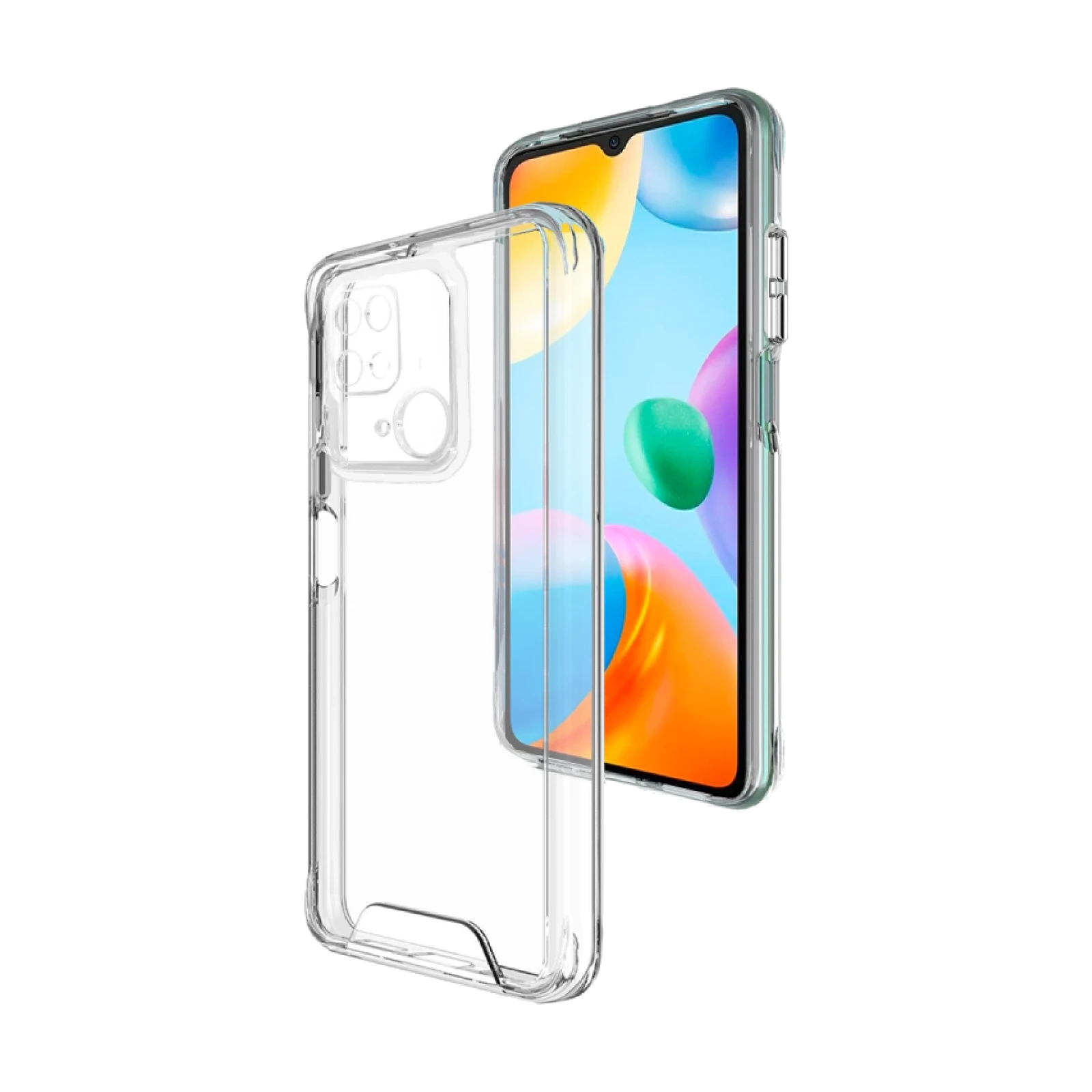 Funda Transparente Acrilico Duro Xiaomi Redmi 10C Case Space