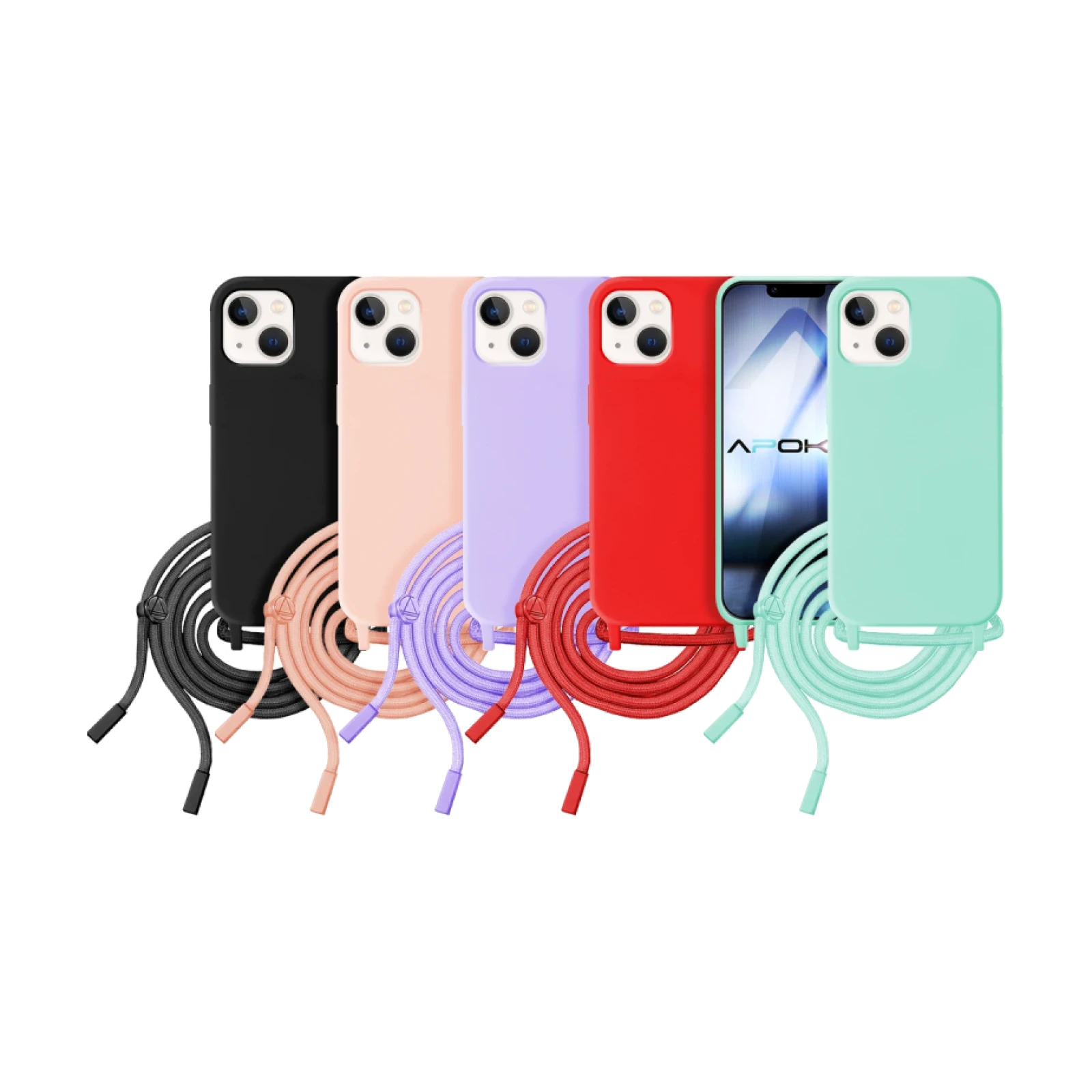 Funda suave con Cordon Iphone 14 6.1"