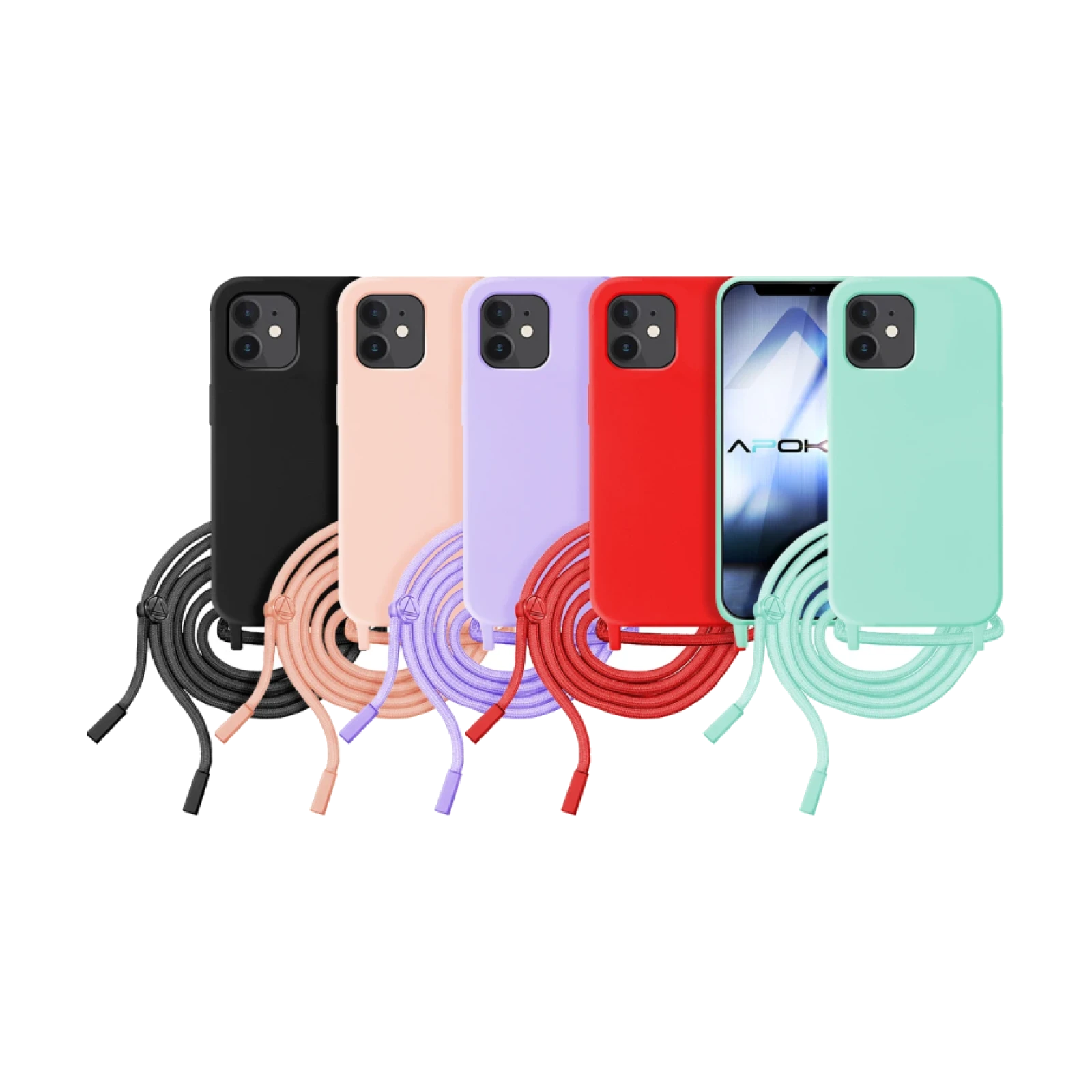 Funda suave con Cordon Iphone 11