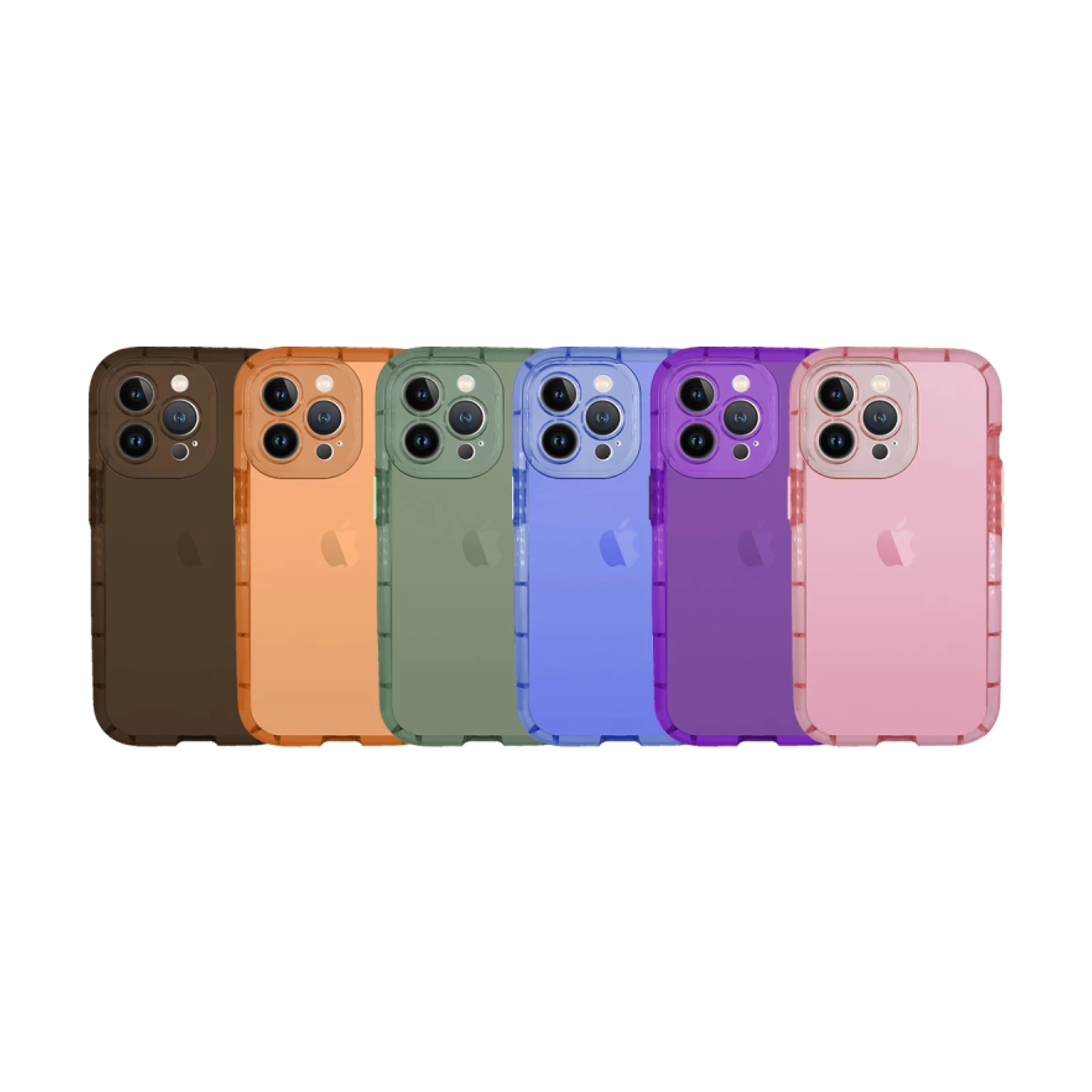 Funda Bumper Silicona Fluorescente para iPhone 14 Pro