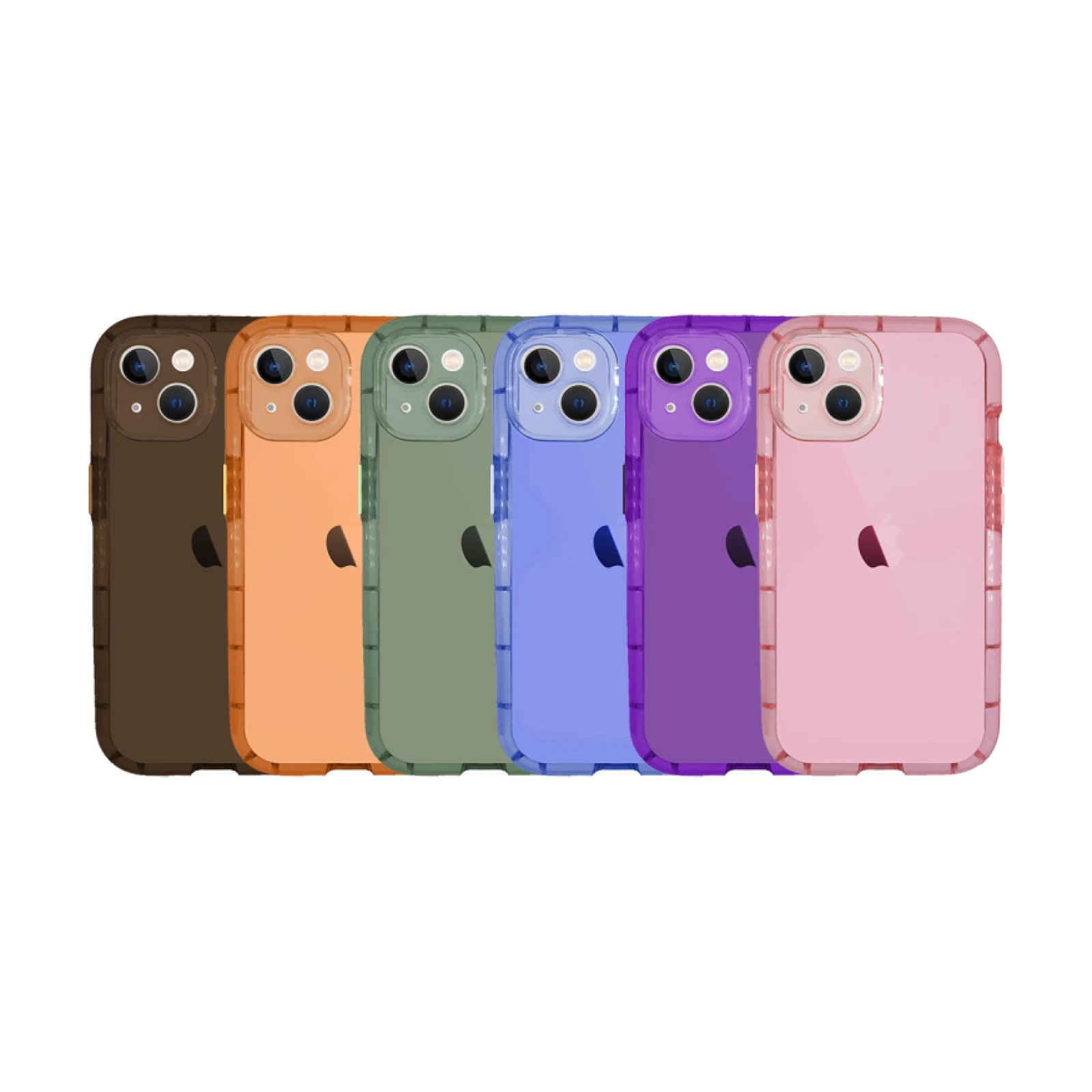 Funda Bumper Silicona Fluorescente para iPhone 14 Plus