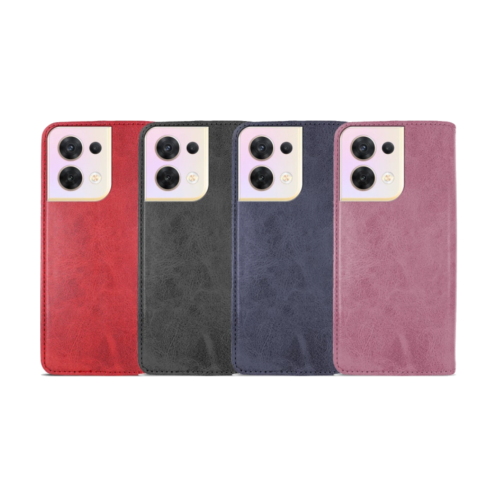 Funda Tapa con Tarjetero Oppo Reno 8 Polipiel