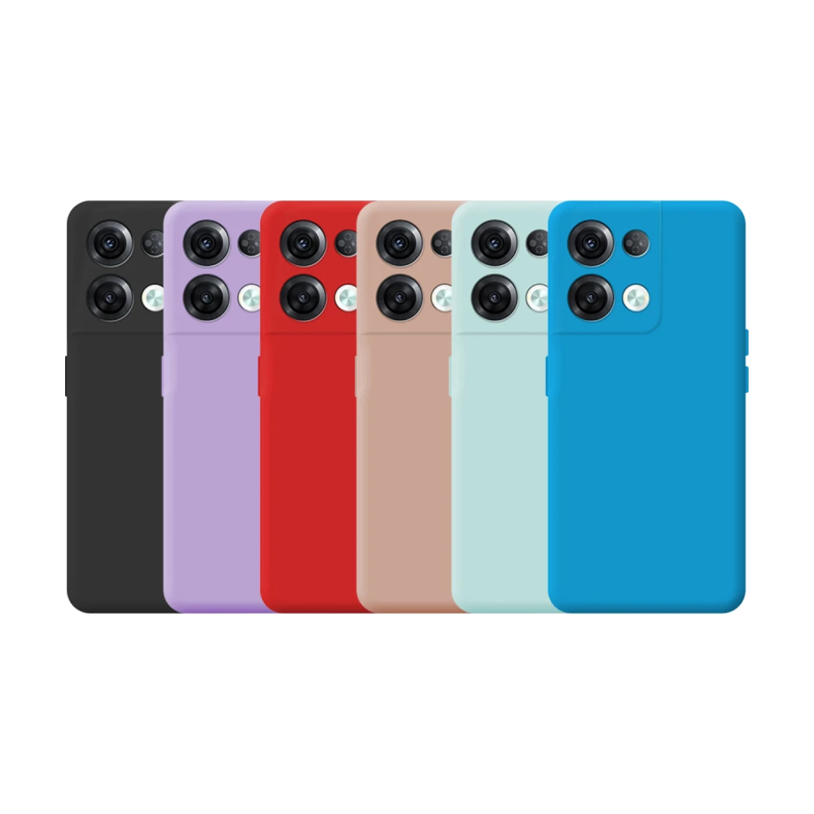 Funda Silicona Suave Oppo Reno 8