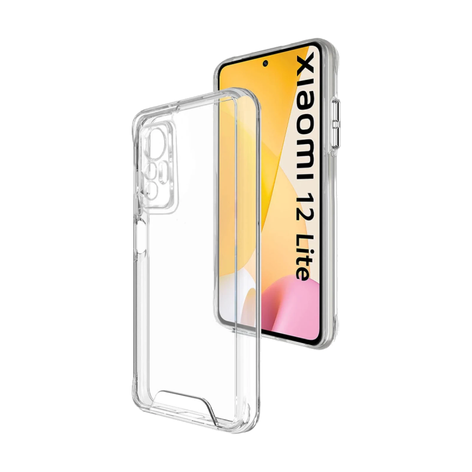 Funda Transparente Acrilico Duro Xiaomi Mi 12 Lite Case Space