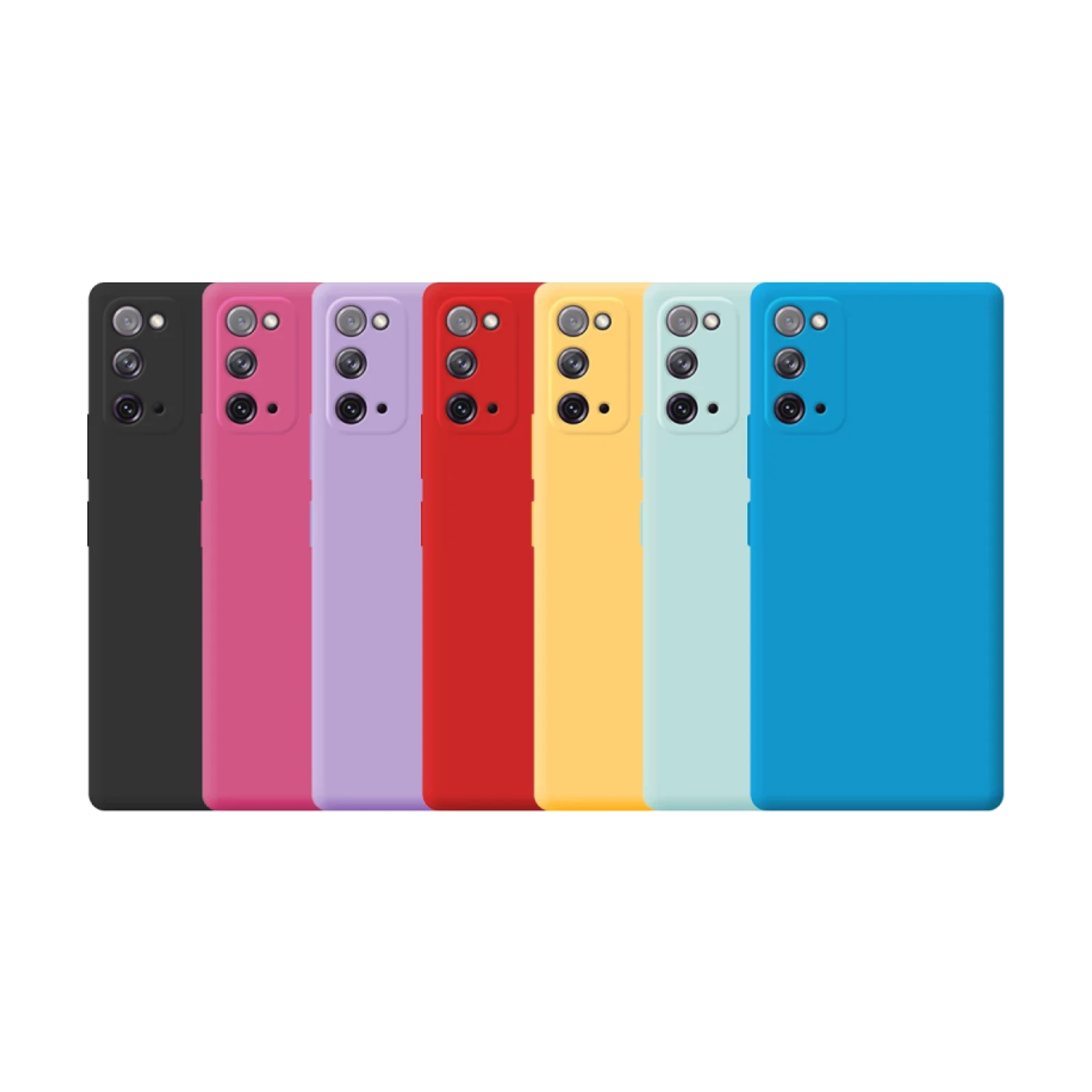 Funda Silicona Suave Samsung Note 20
