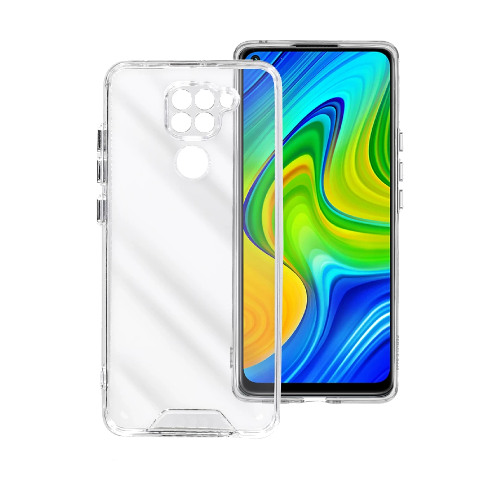 Funda Transparente Acrilico Duro Xiaomi Redmi Note 9 Case Space