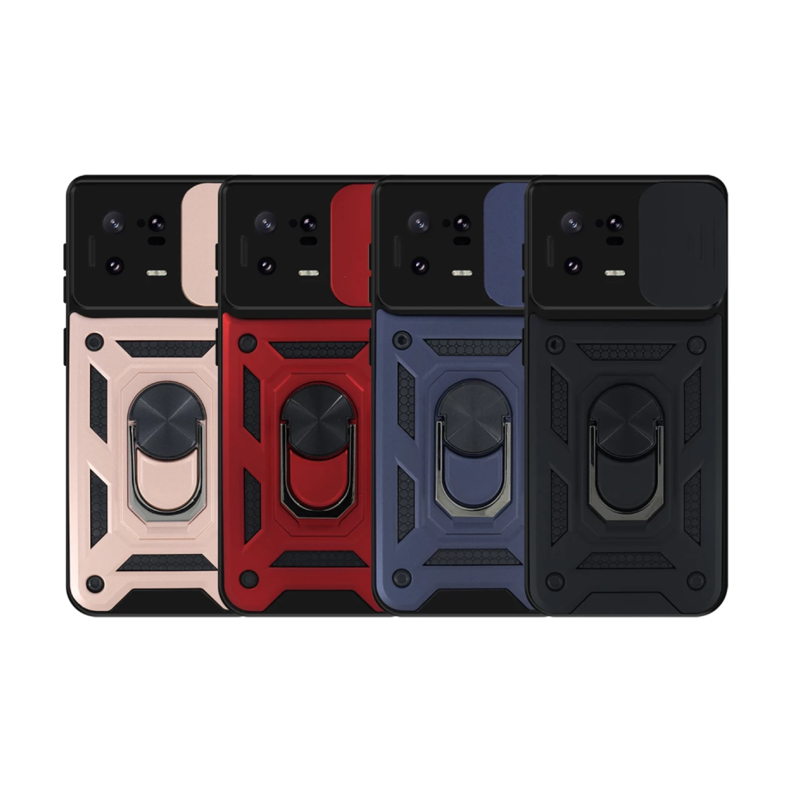 Funda con Anilla y Cámara Deslizante Xiaomi Mi 13 Pro con Imán