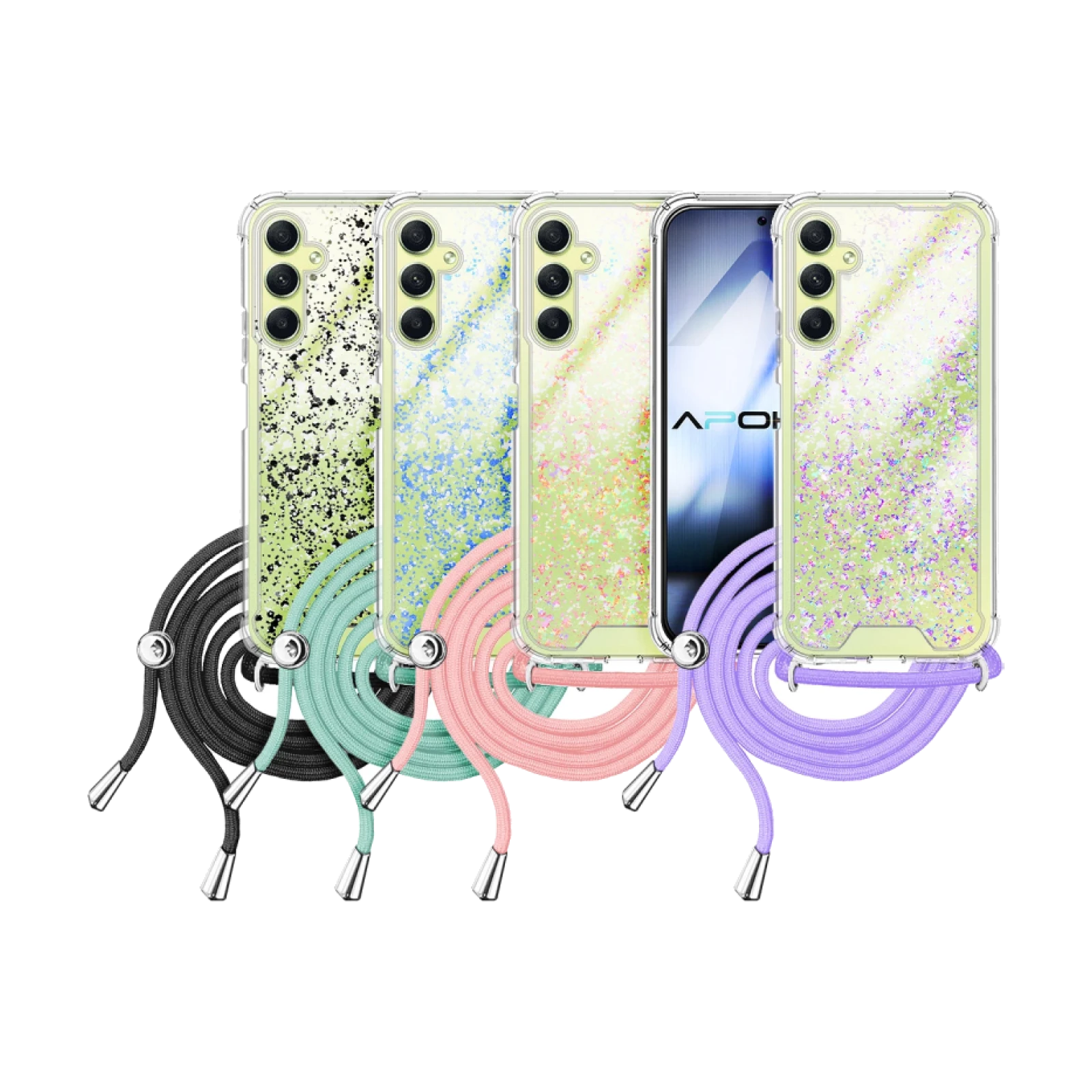 Funda Gel transparente con Cordón Samsung Galaxy A54 5G