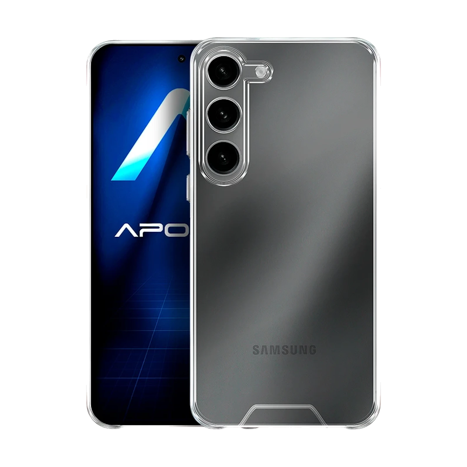 Funda Transparente Acrilico Duro Samsung Galaxy S23 Plus Case Space